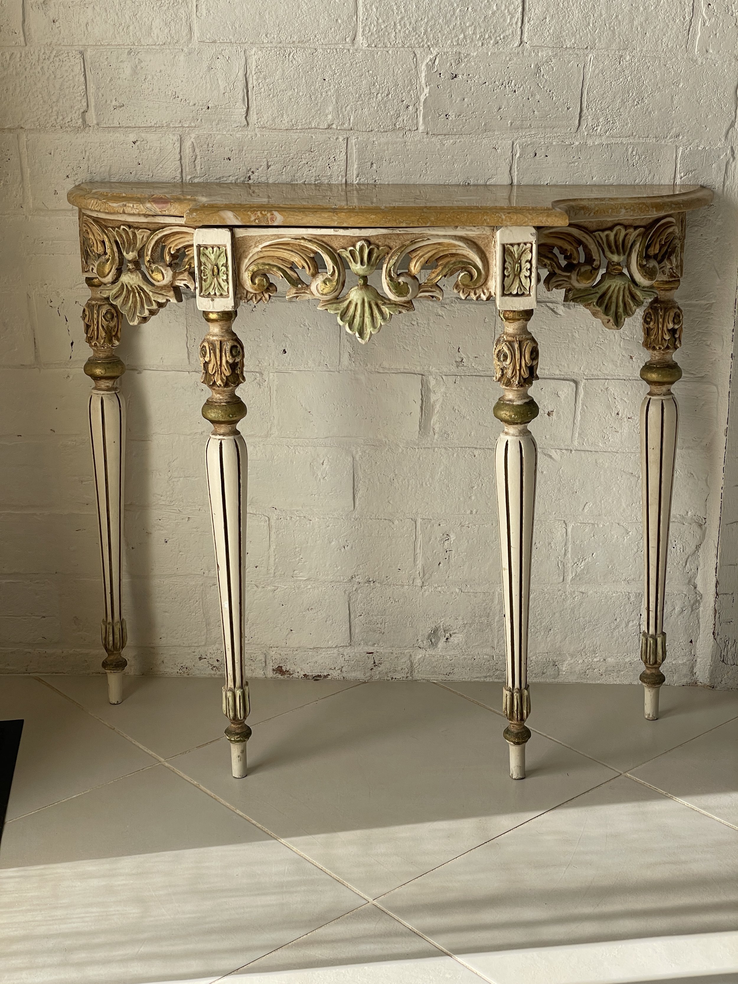 Louis XVI Style Console Table
