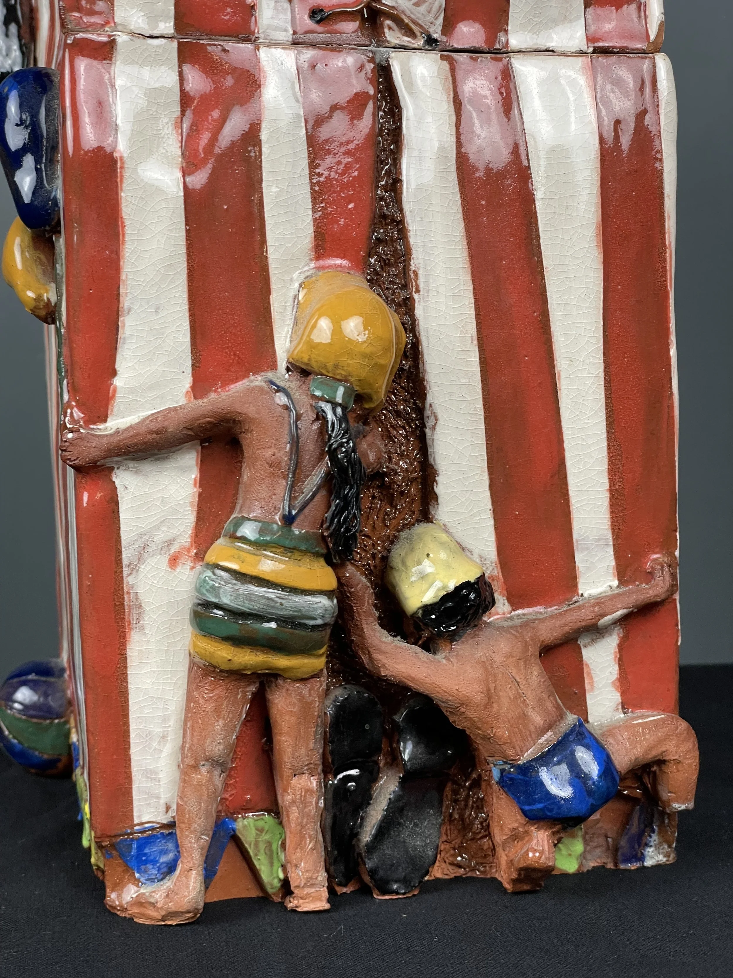 Punch & Judy Ceramic Tent