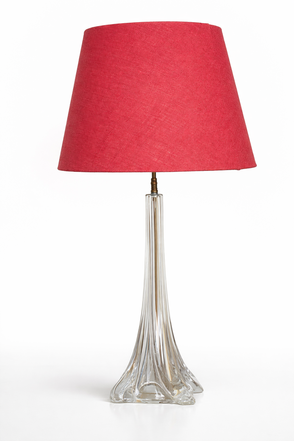 French Daum Crystal Lamp