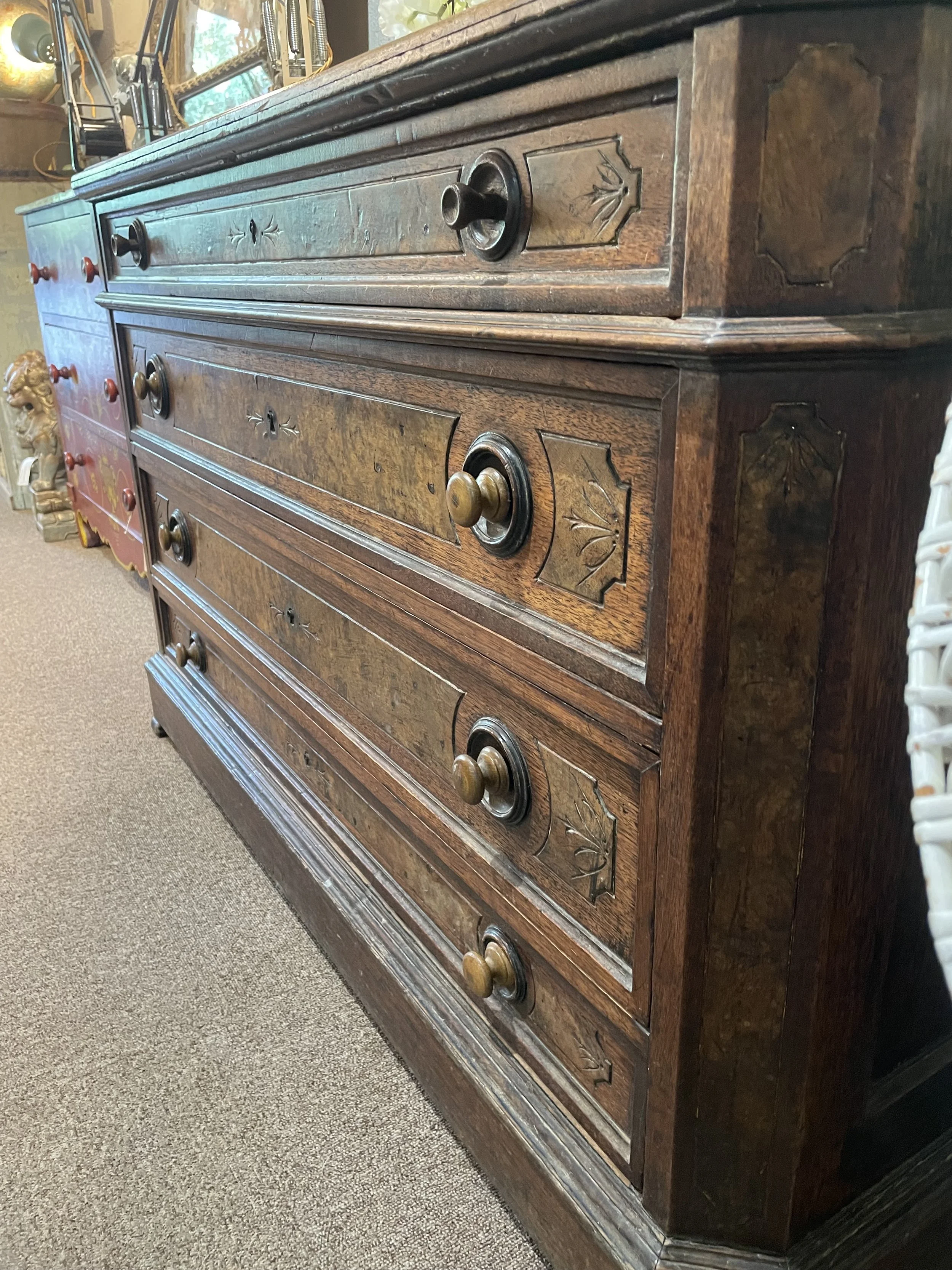 French Walnut Chest of Drawers