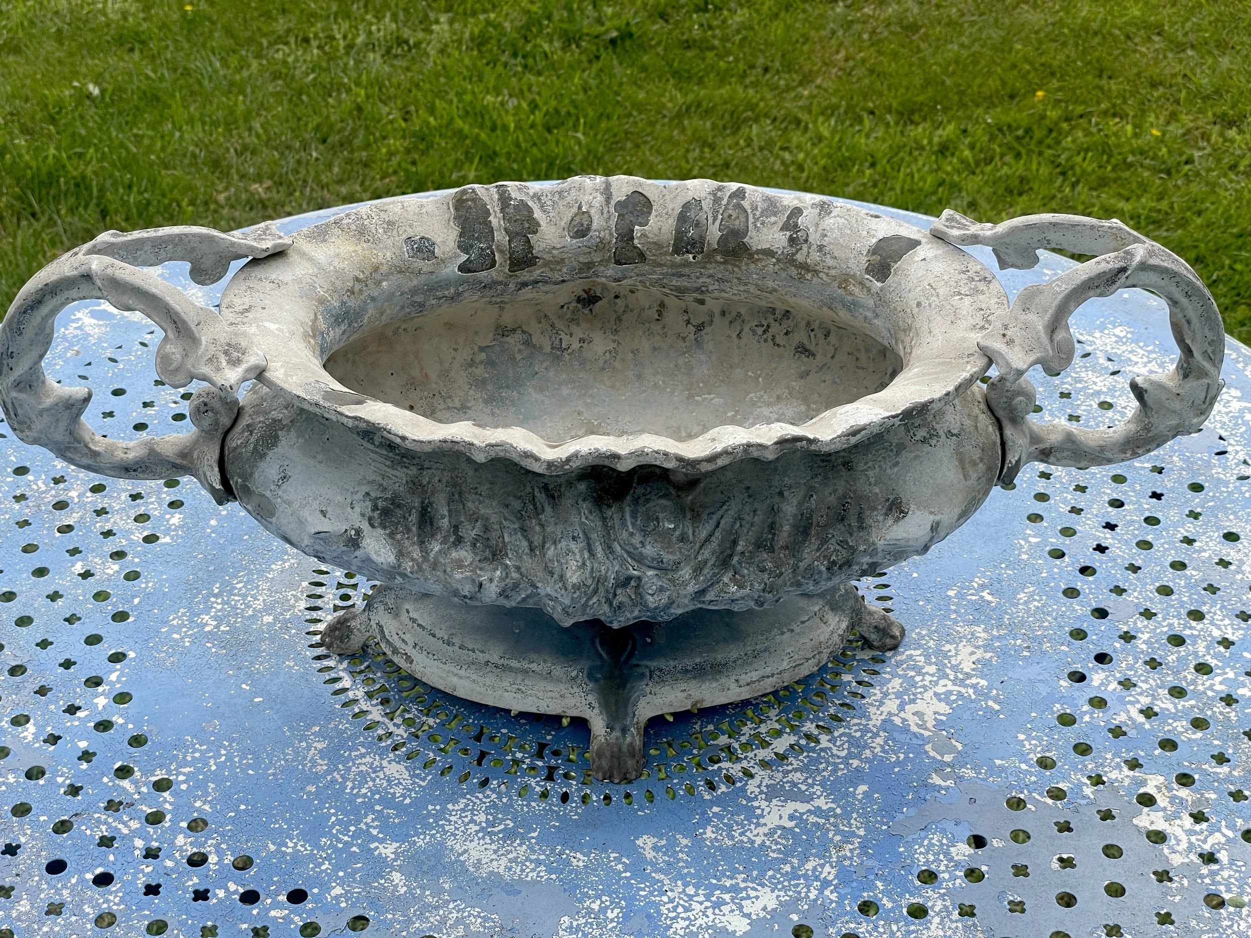 Cast Iron French Louis XV Style Jardiniere