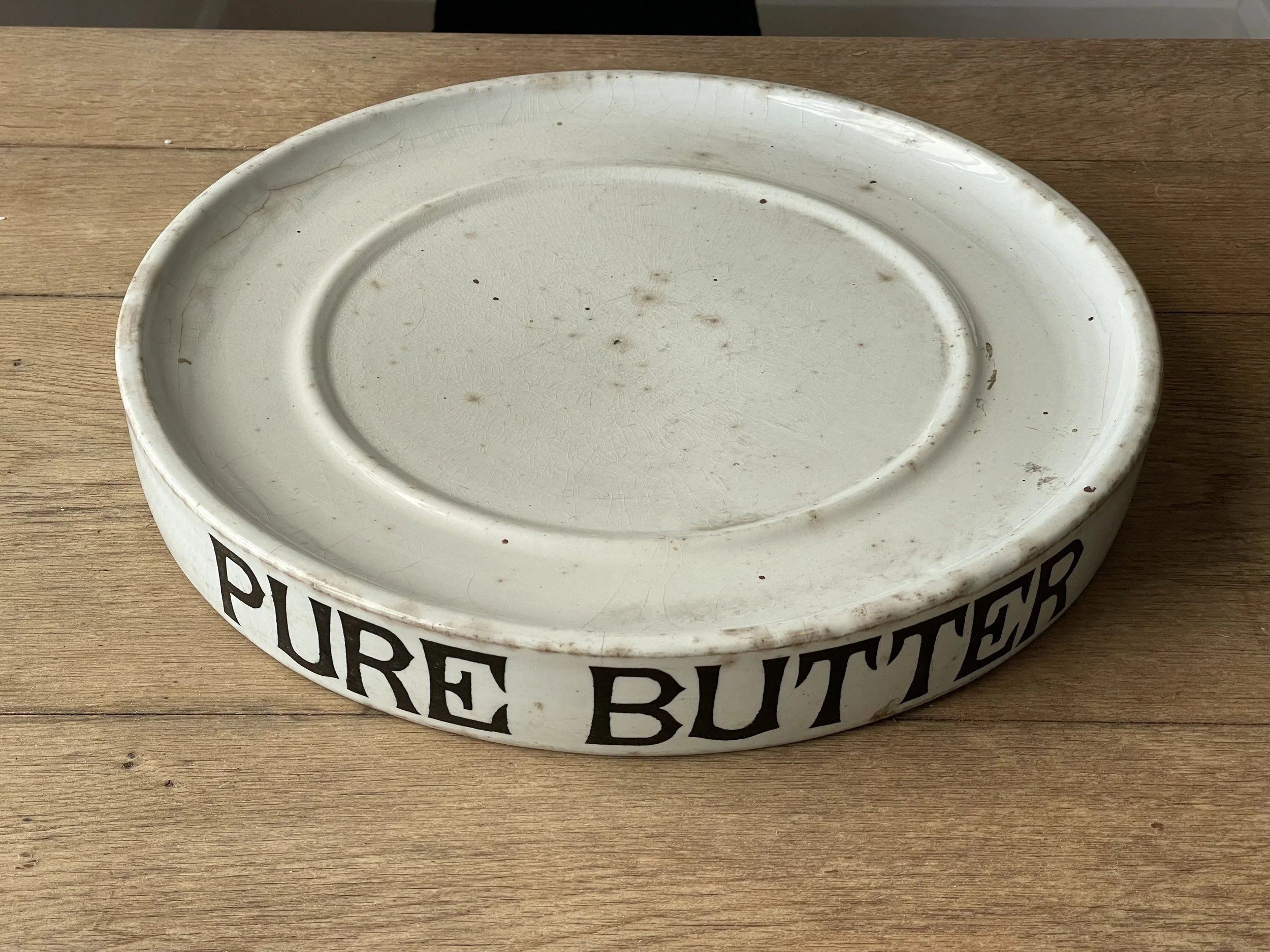 Antique Ironstone Pure Butter Slab