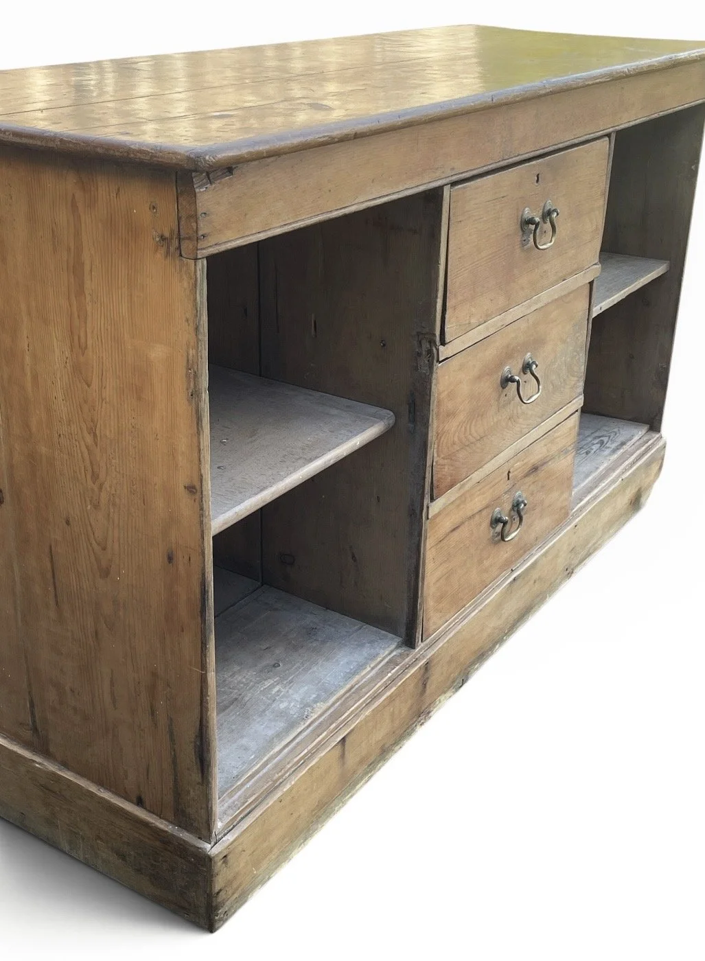 19th Century Open Shelf Dresser Base