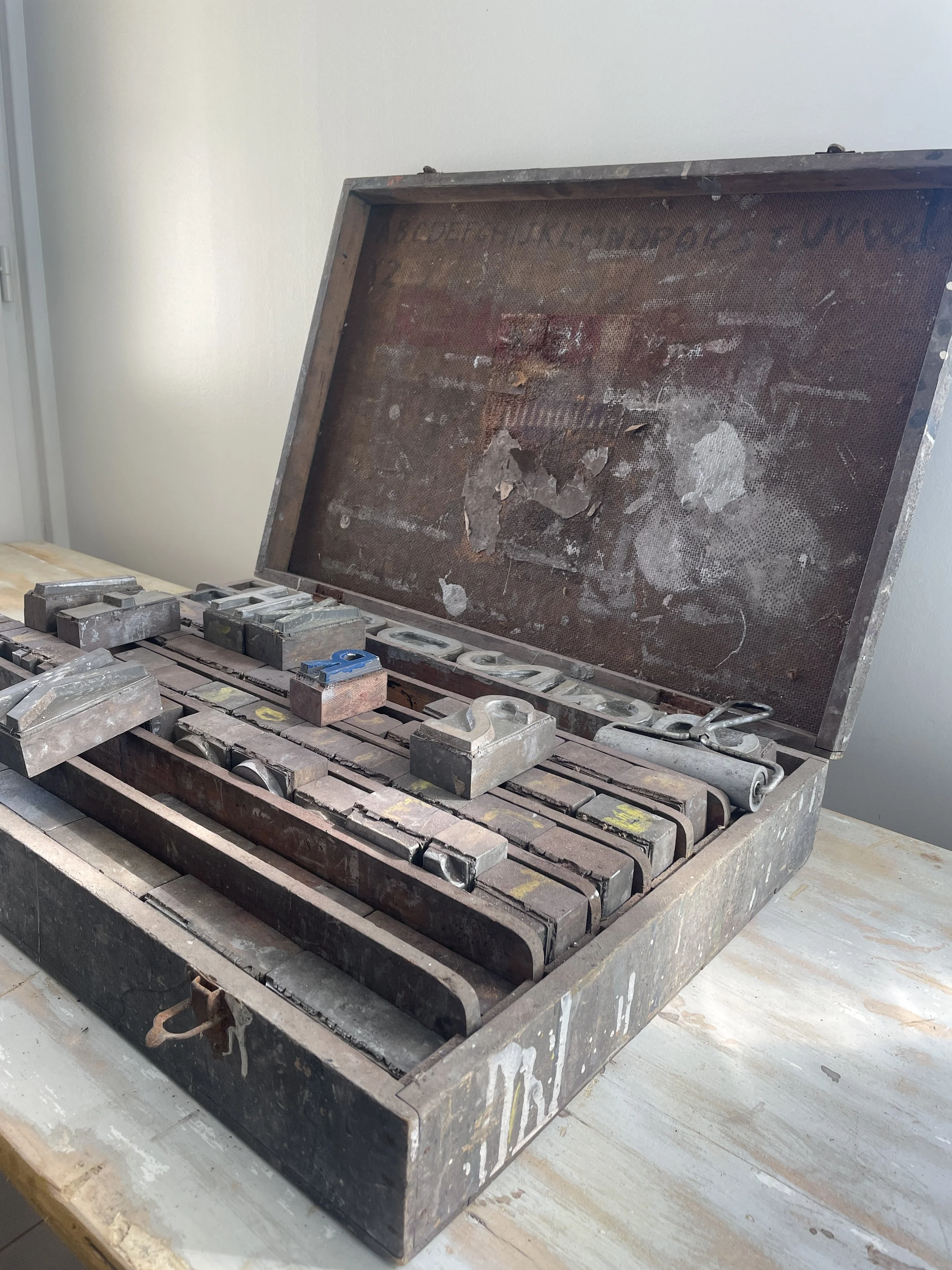 Vintage Roll Rite Letter Press