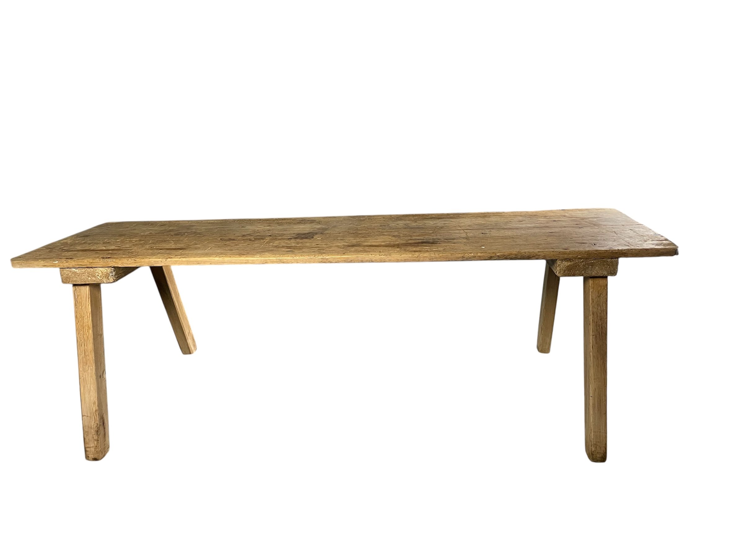 19th Century Pine Coffee Table