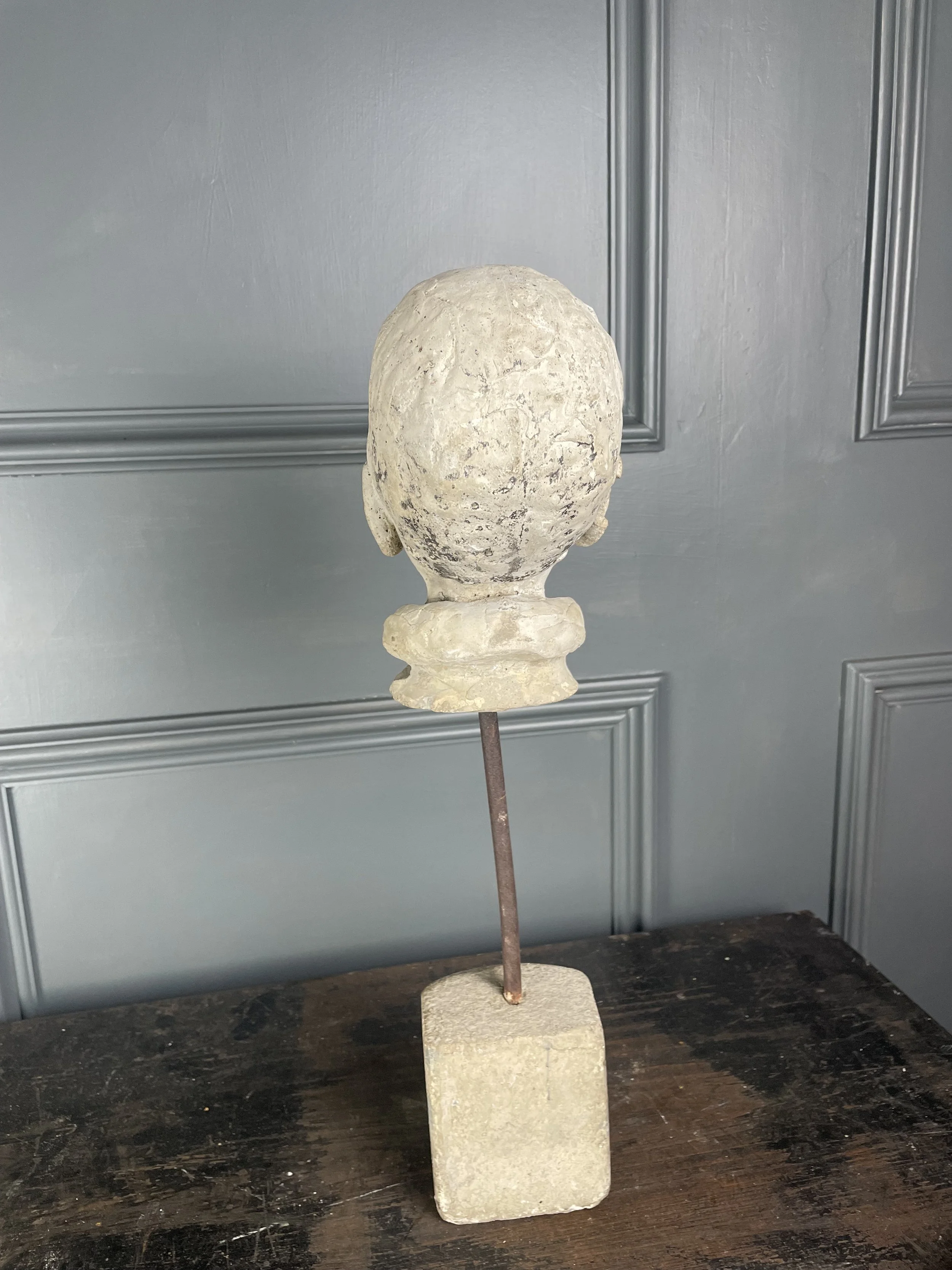 Sculpture of Child Head