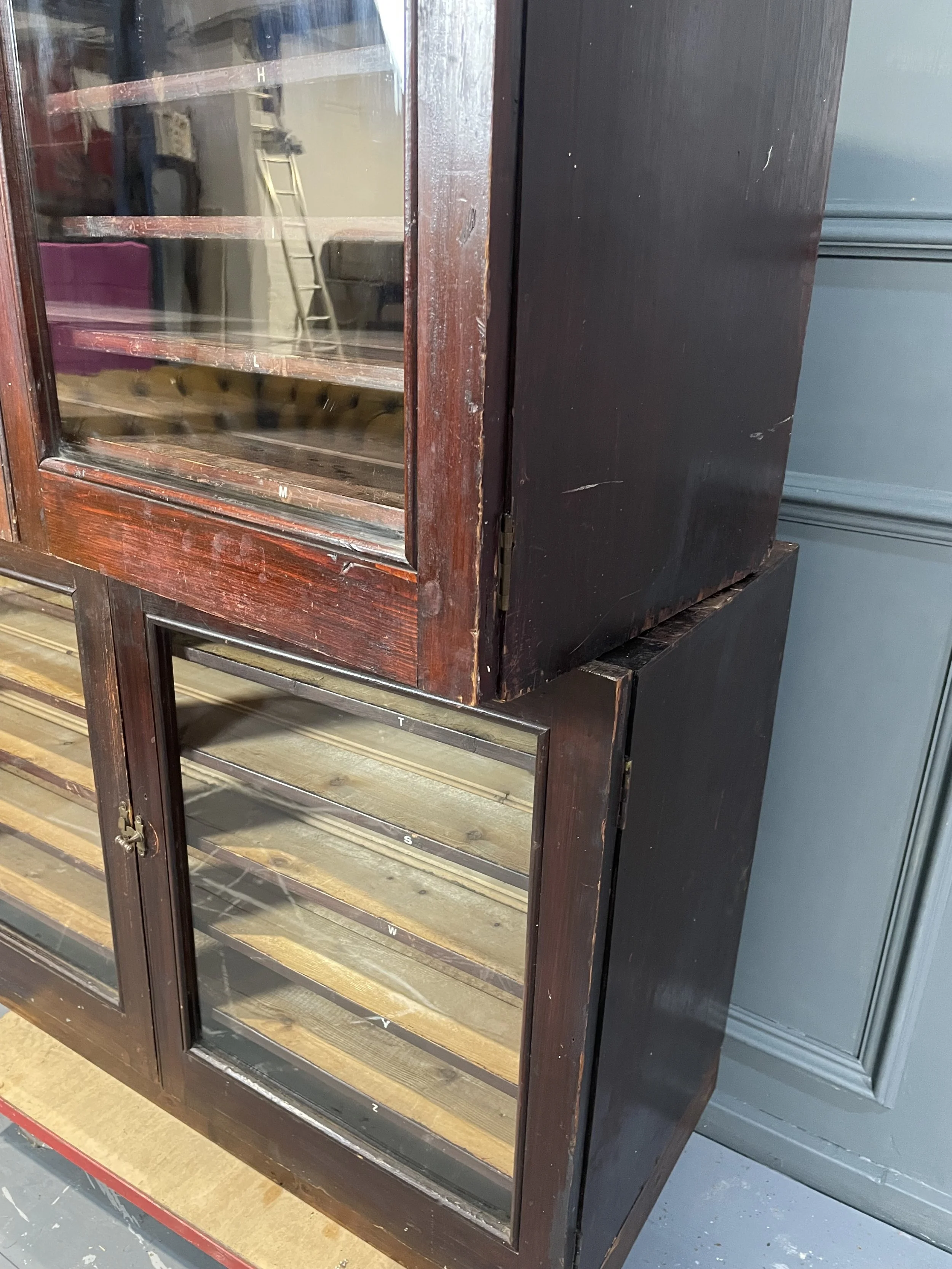 Edwardian Shop Display Cabinet