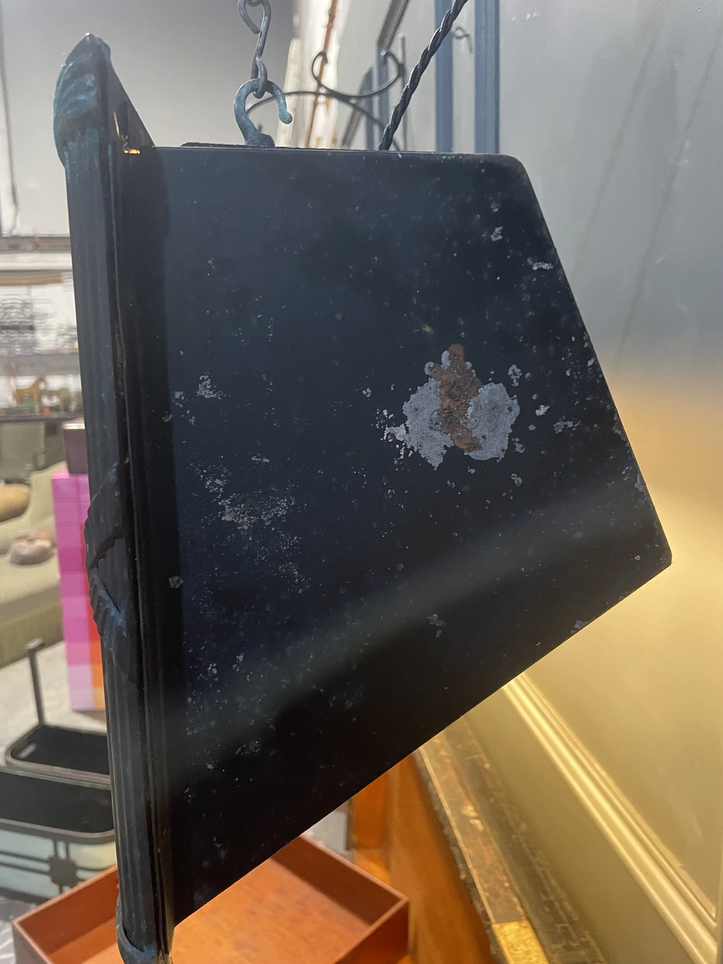 1930s Gentlemans Outfitters Illuminated Sign