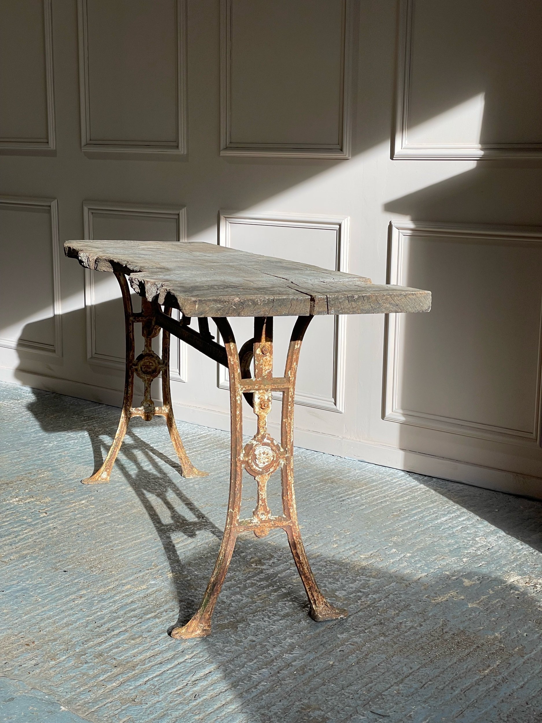 19th Century Cast Iron Table