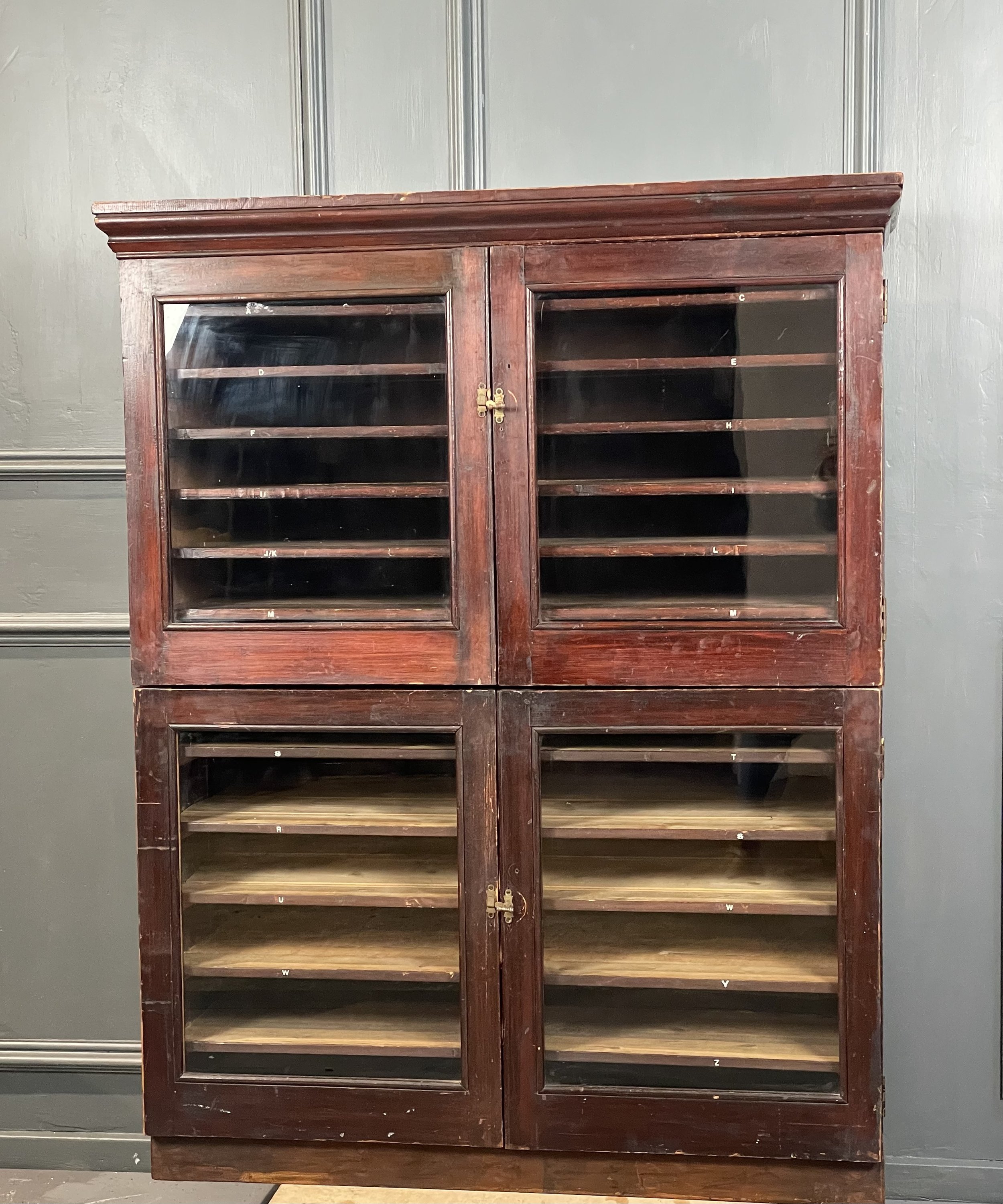 Edwardian Shop Display Cabinet