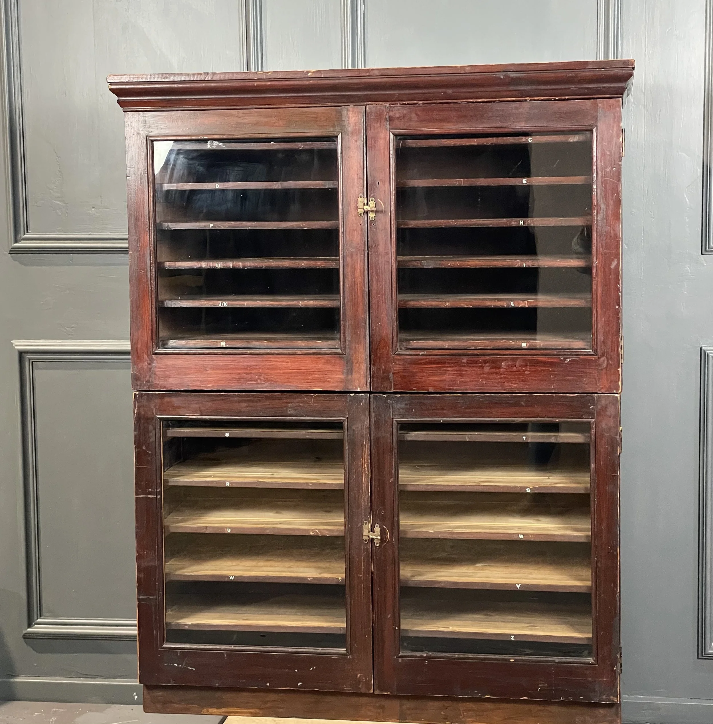 Edwardian Shop Display Cabinet