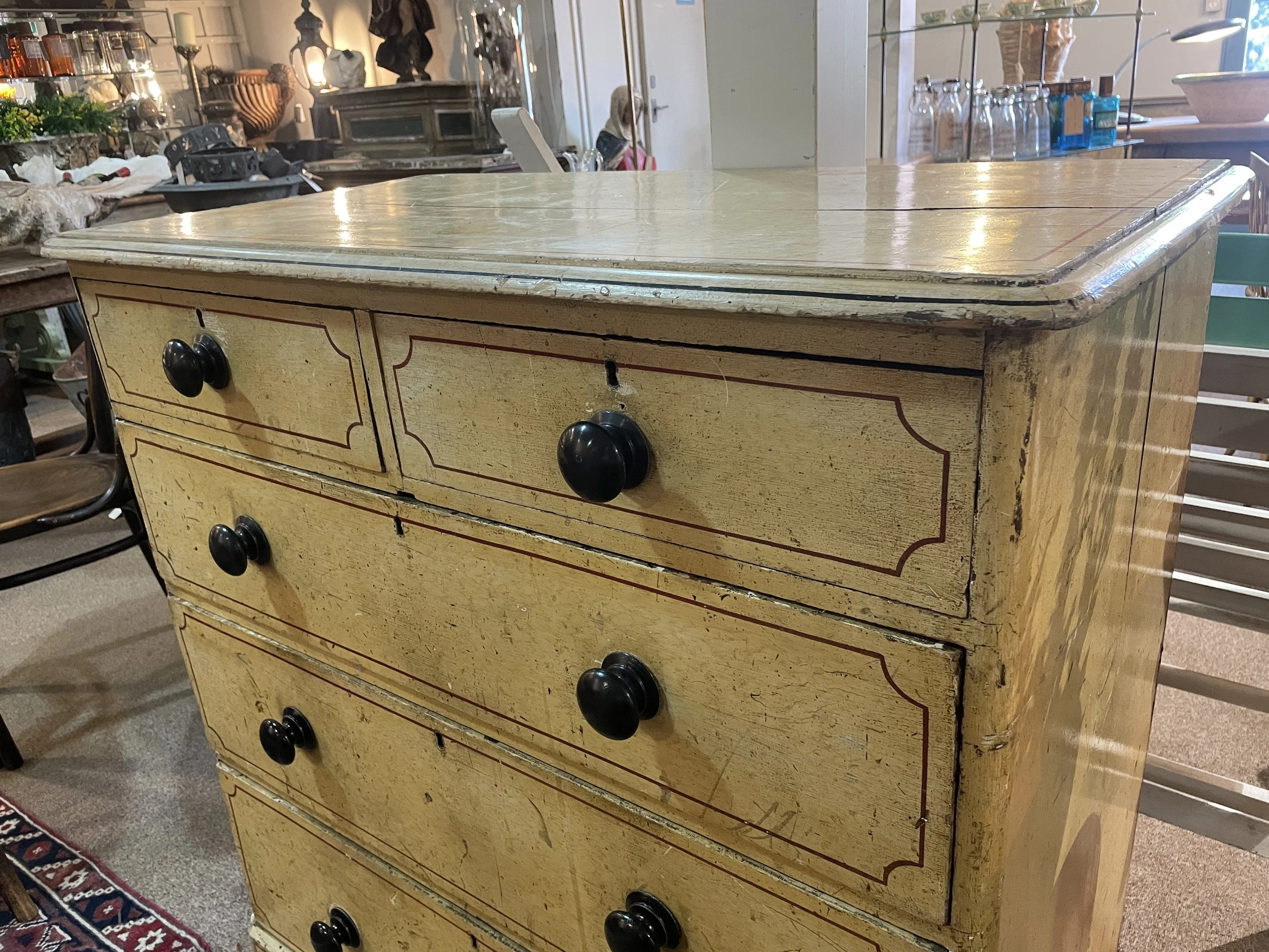 Regency Hand Painted Chest of Drawers