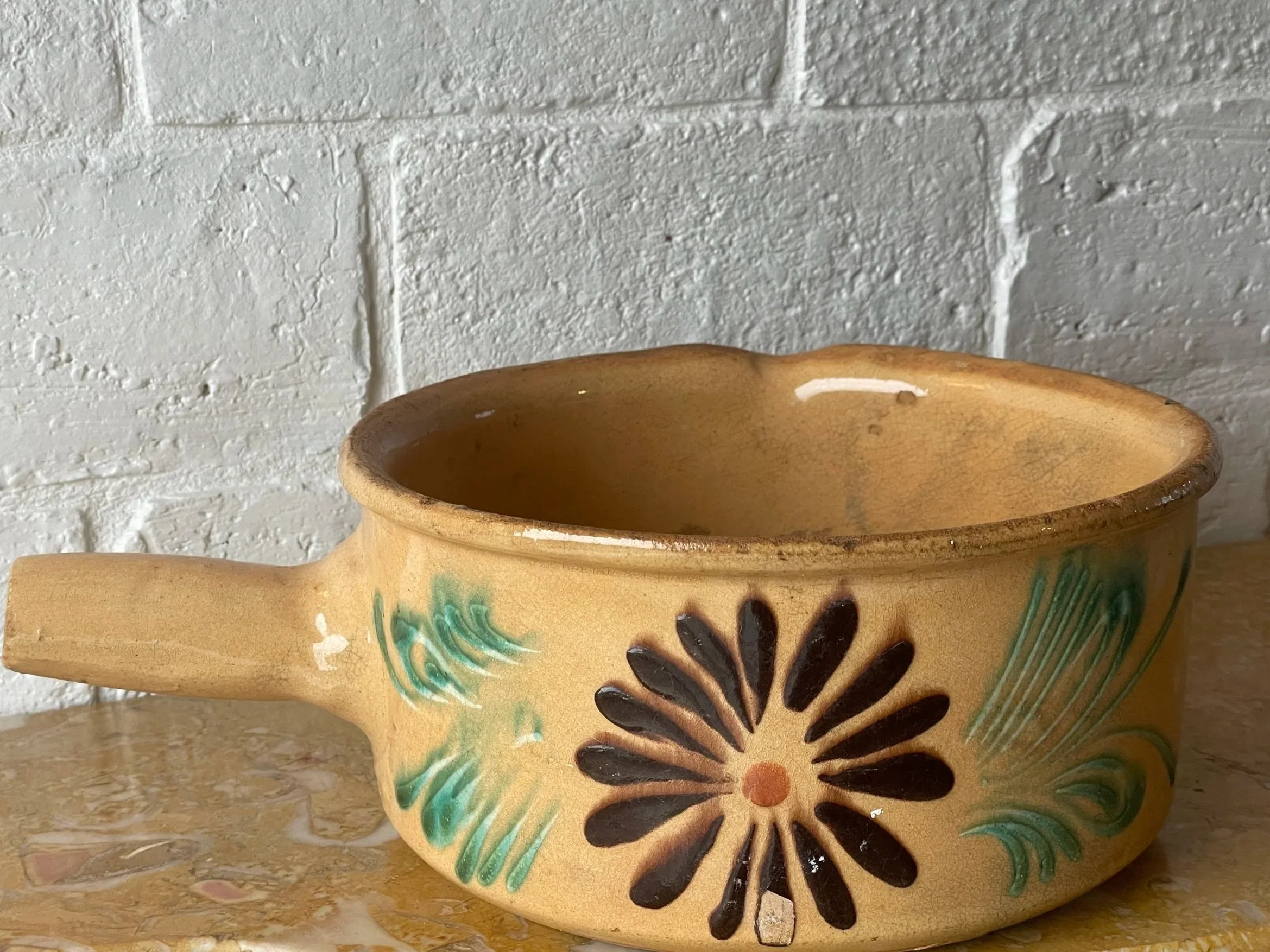 1950s Glazed Stonewear Soufflenheim