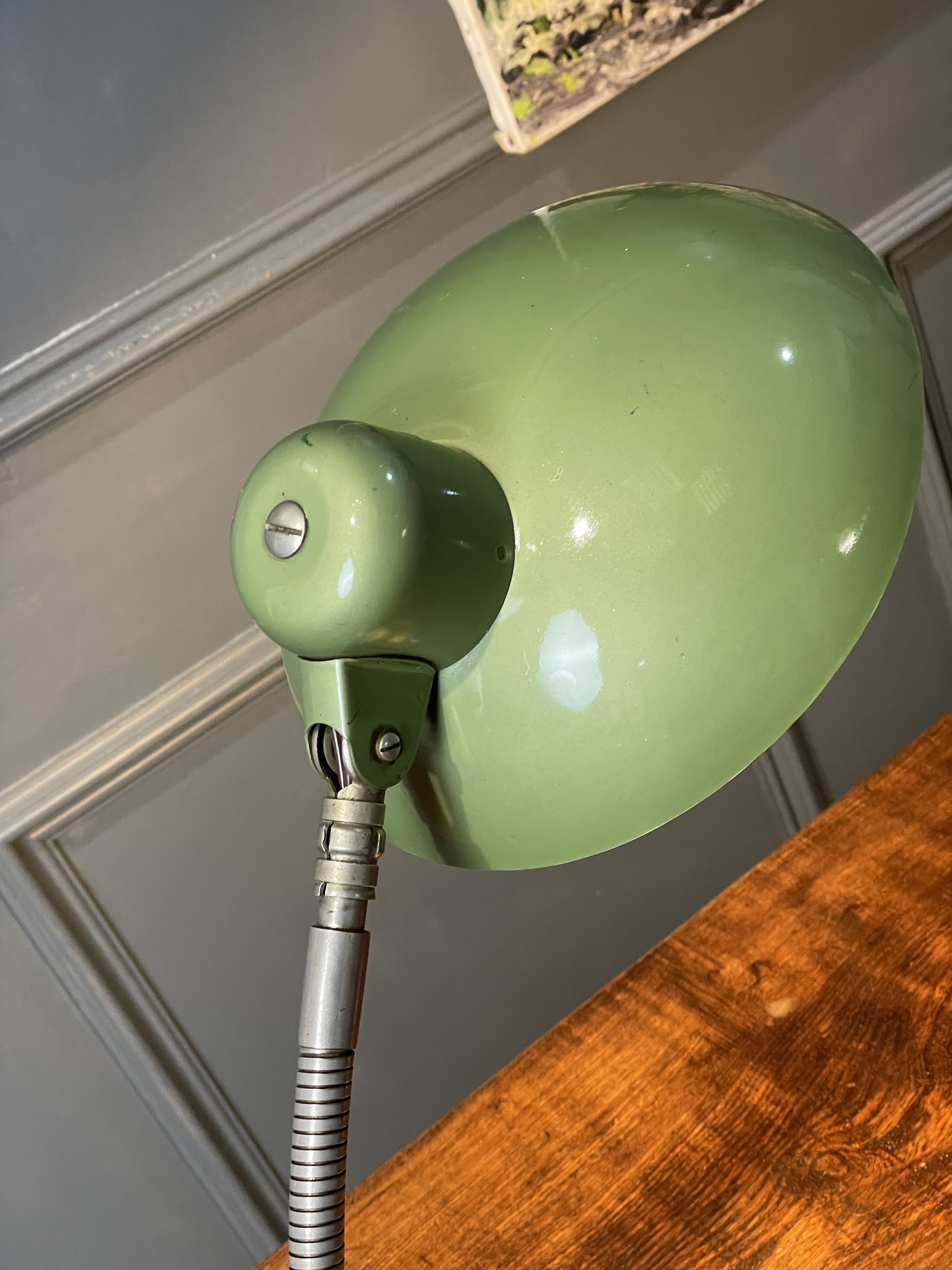 1950s German Desk Lamp by CIS