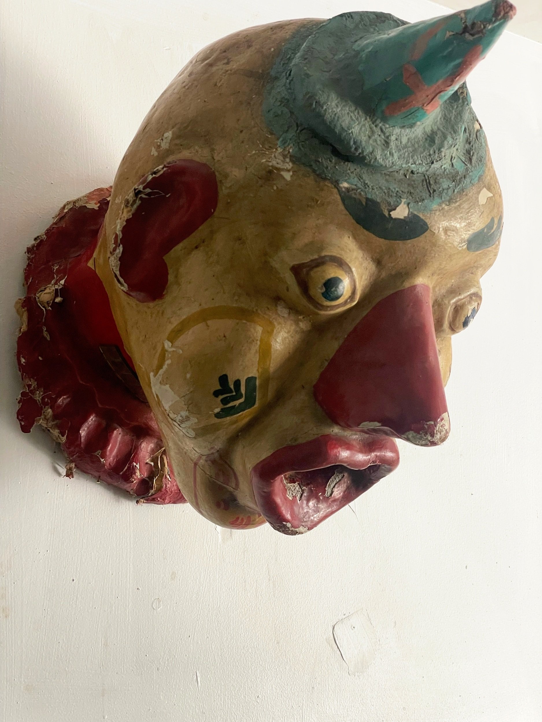 Original Fairground Clown Head