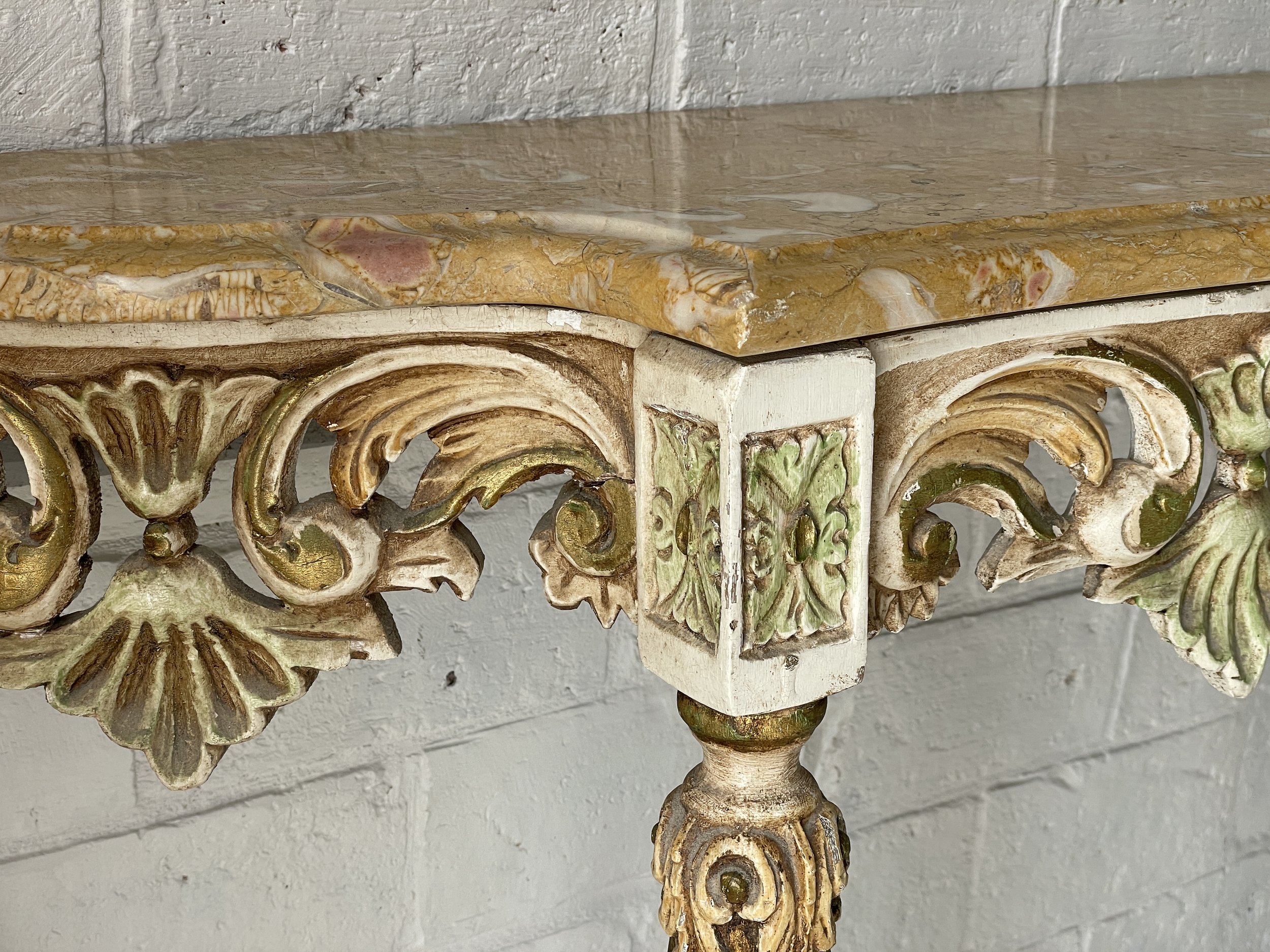 Louis XVI Style Console Table