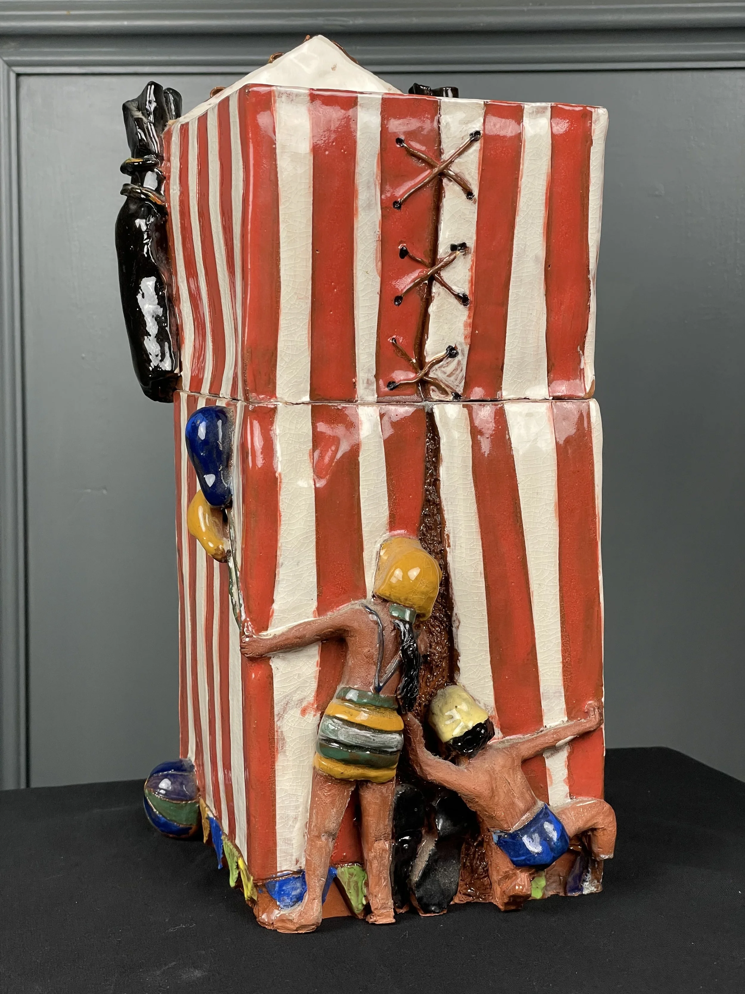 Punch & Judy Ceramic Tent
