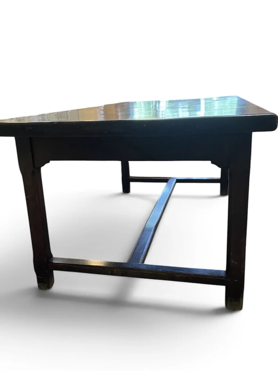 Large French Fruitwood Refectory Table
