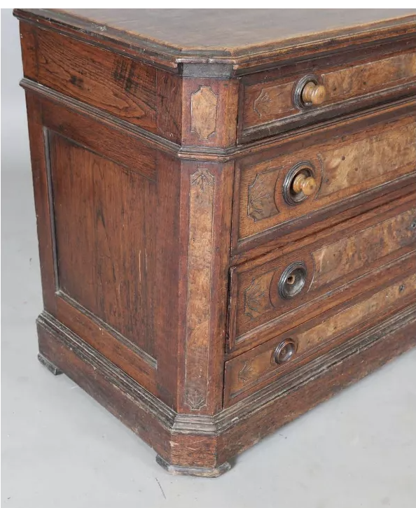 French Walnut Chest of Drawers