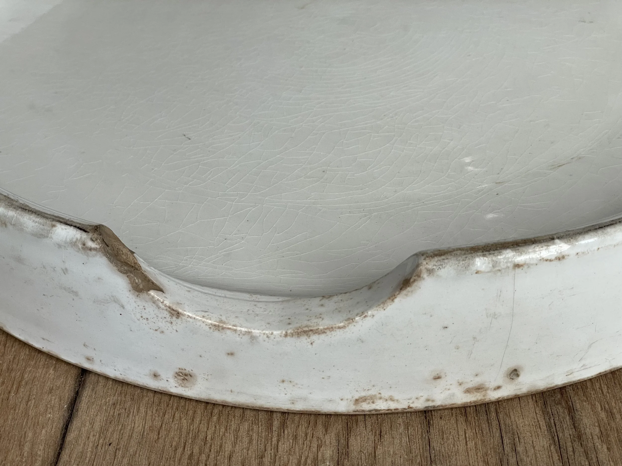 Antique Ironstone Pure Butter Slab