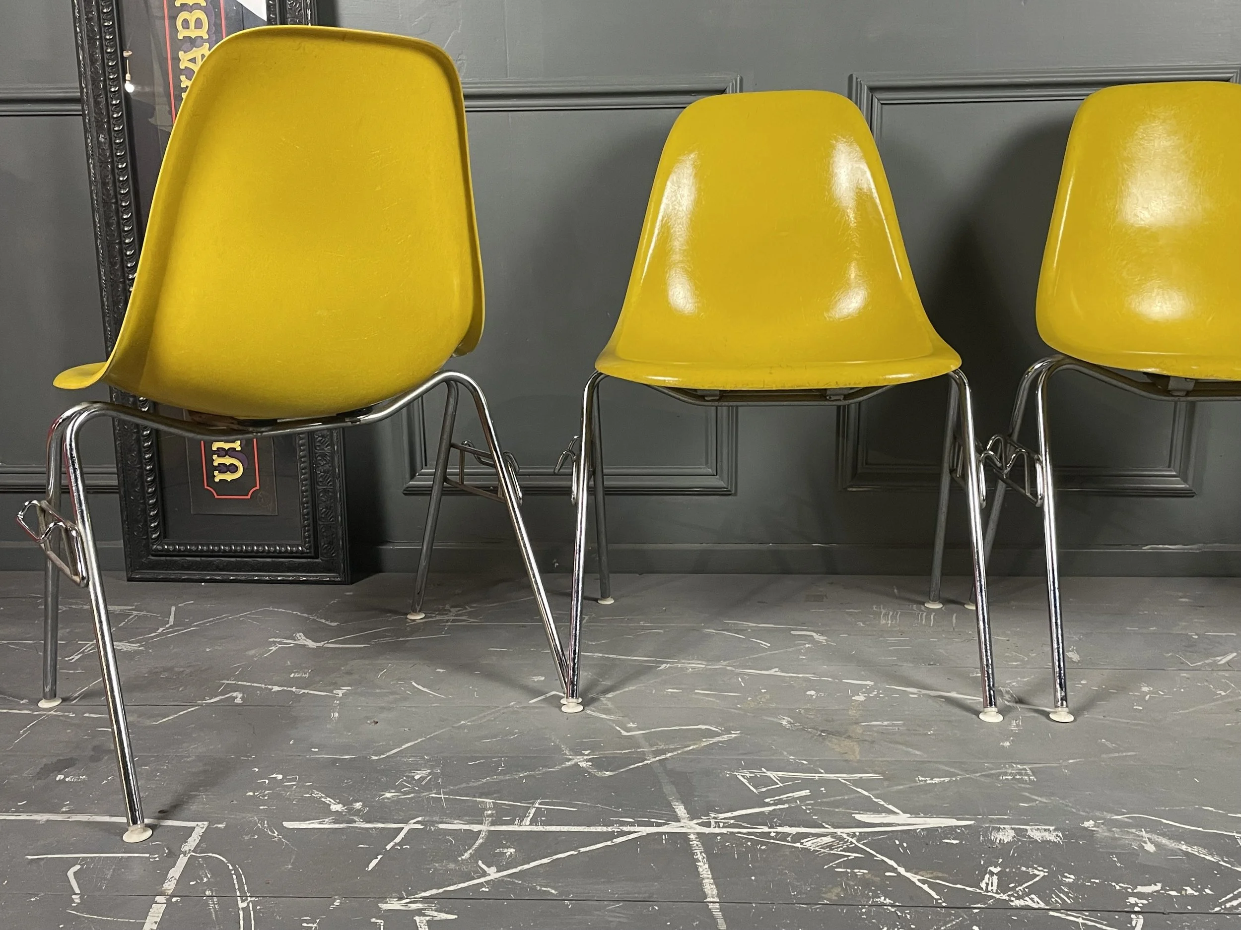 Set of Four Eames Chairs