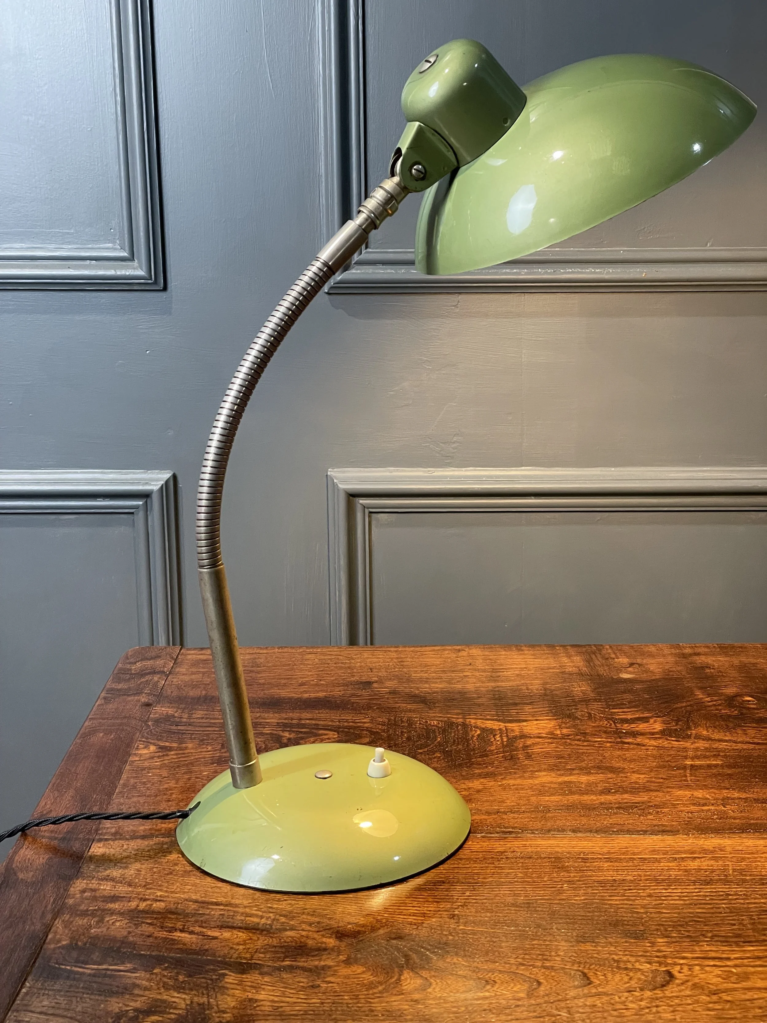 1950s German Desk Lamp by CIS