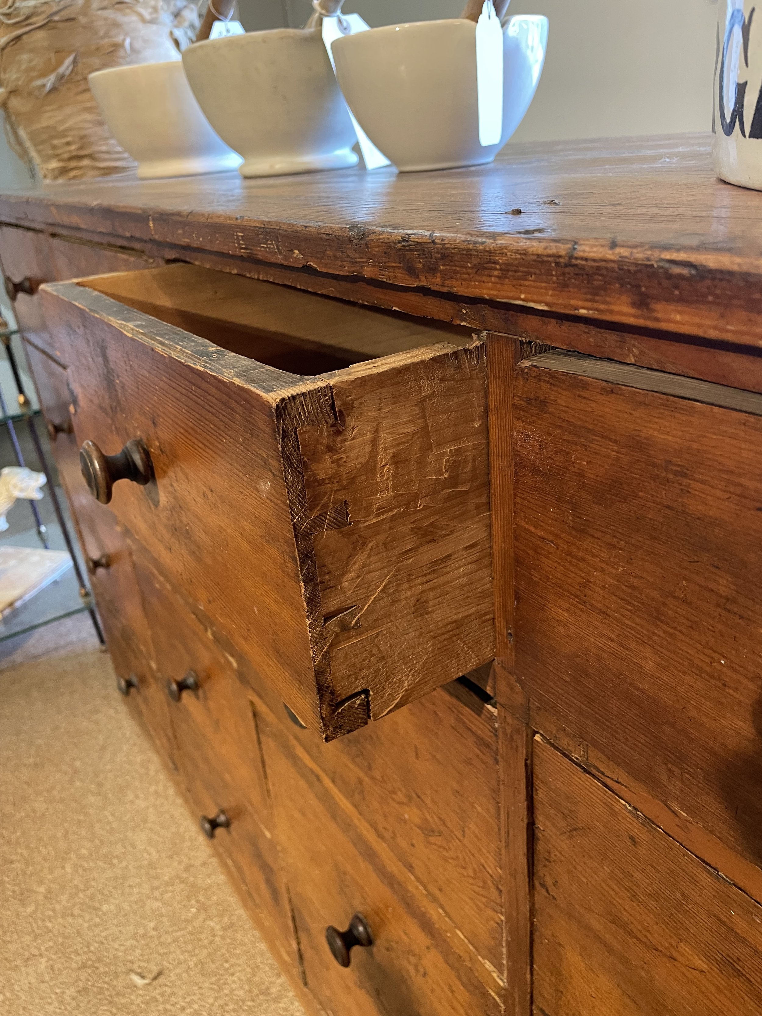 Antique Shop Keepers Drawers