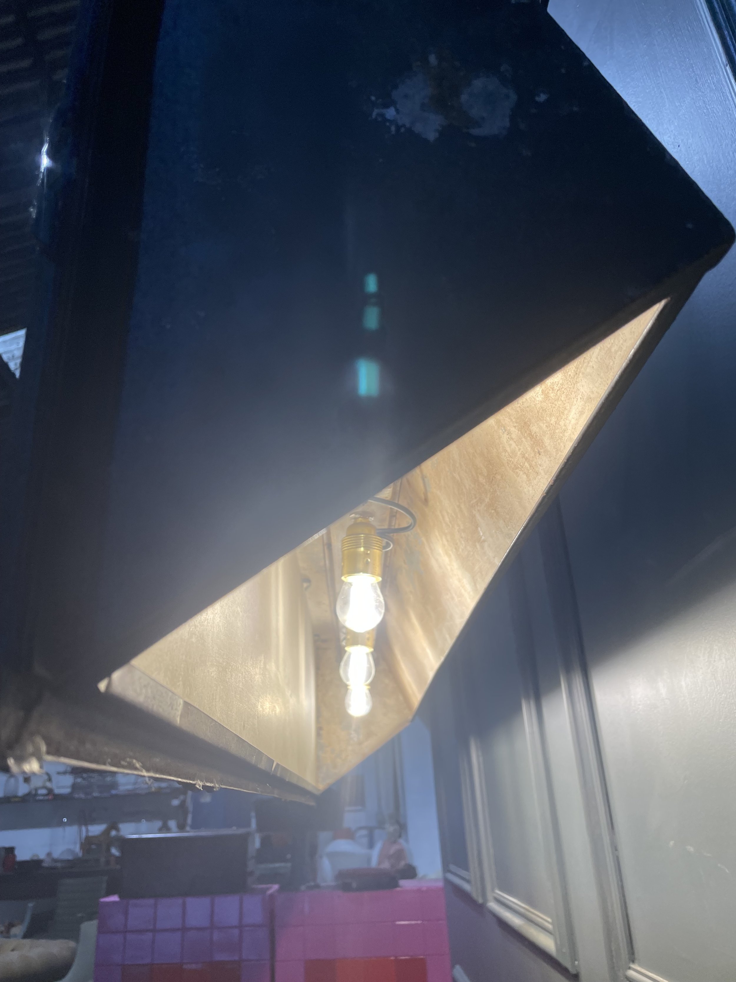 1930s Gentlemans Outfitters Illuminated Sign