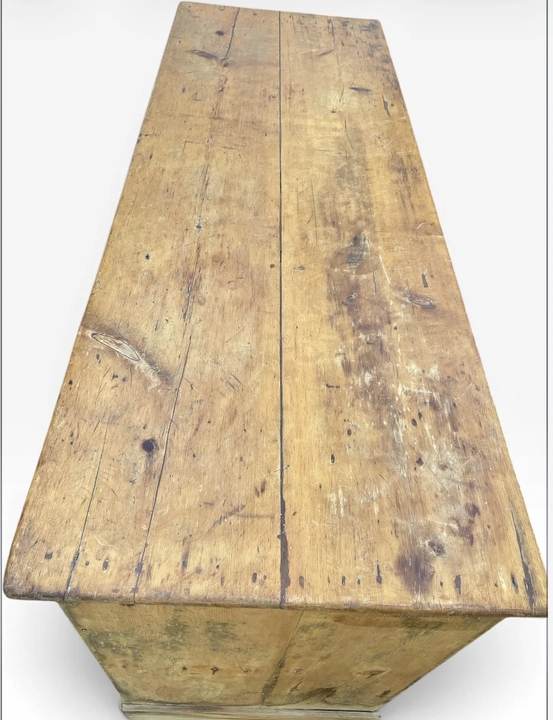 19th Century Open Shelf Dresser Base