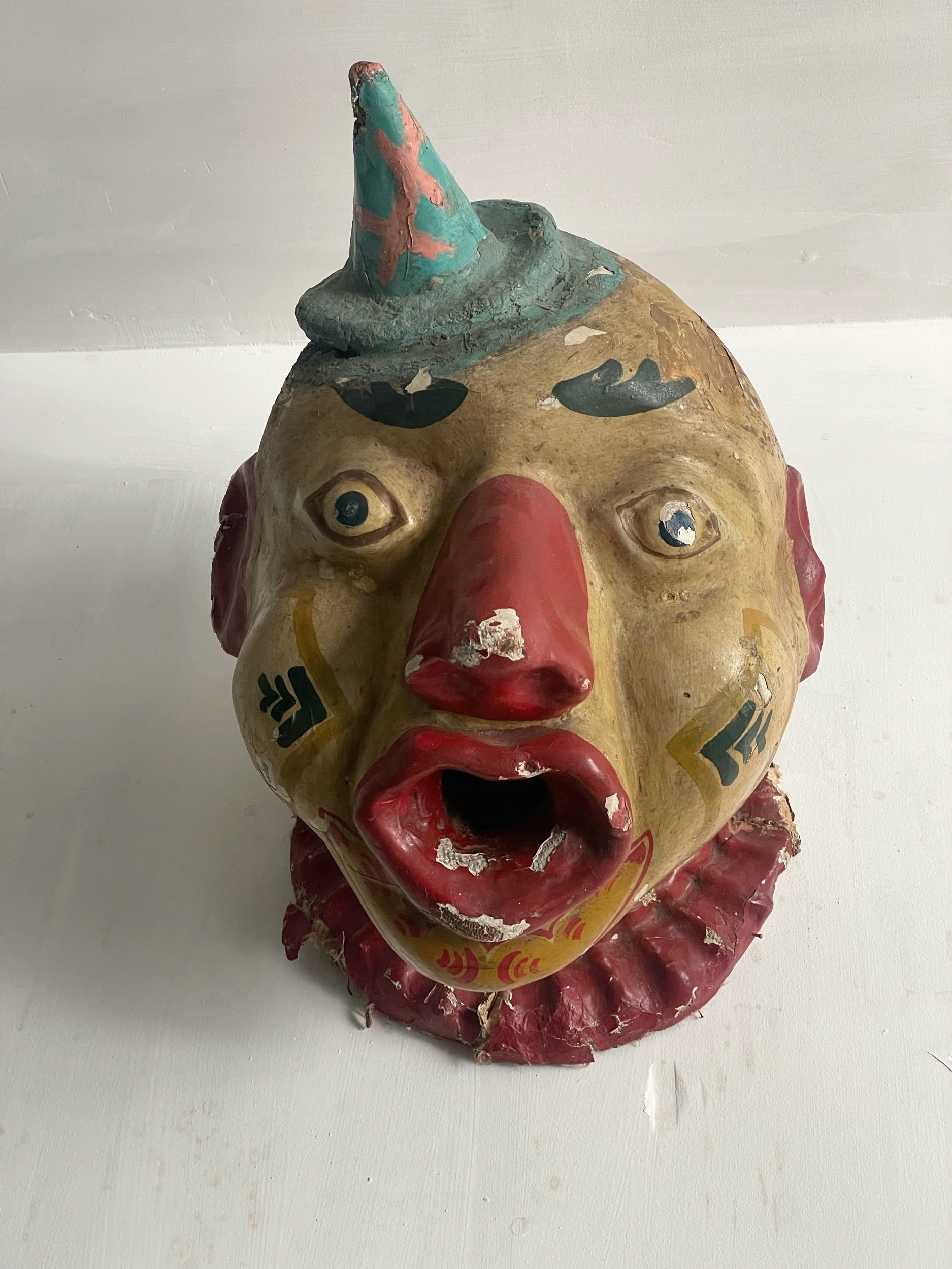 Original Fairground Clown Head