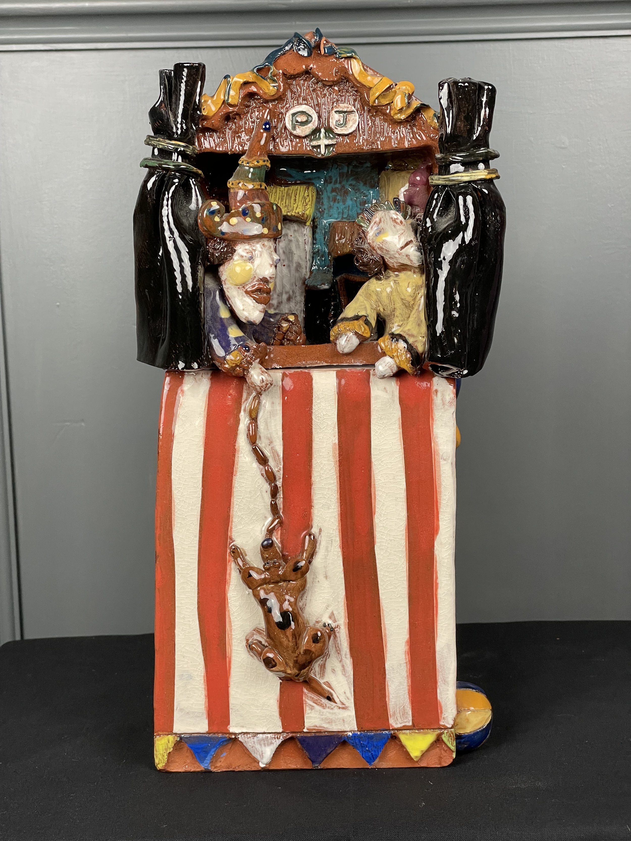 Punch & Judy Ceramic Tent