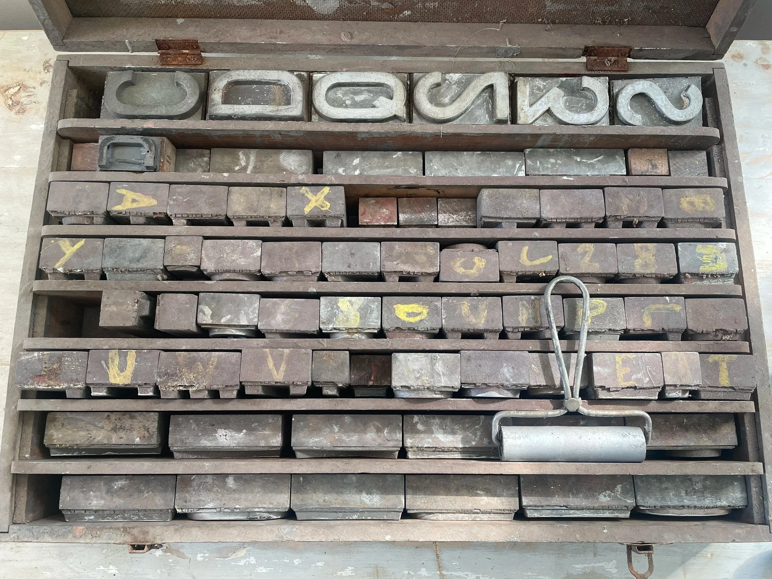 Vintage Roll Rite Letter Press