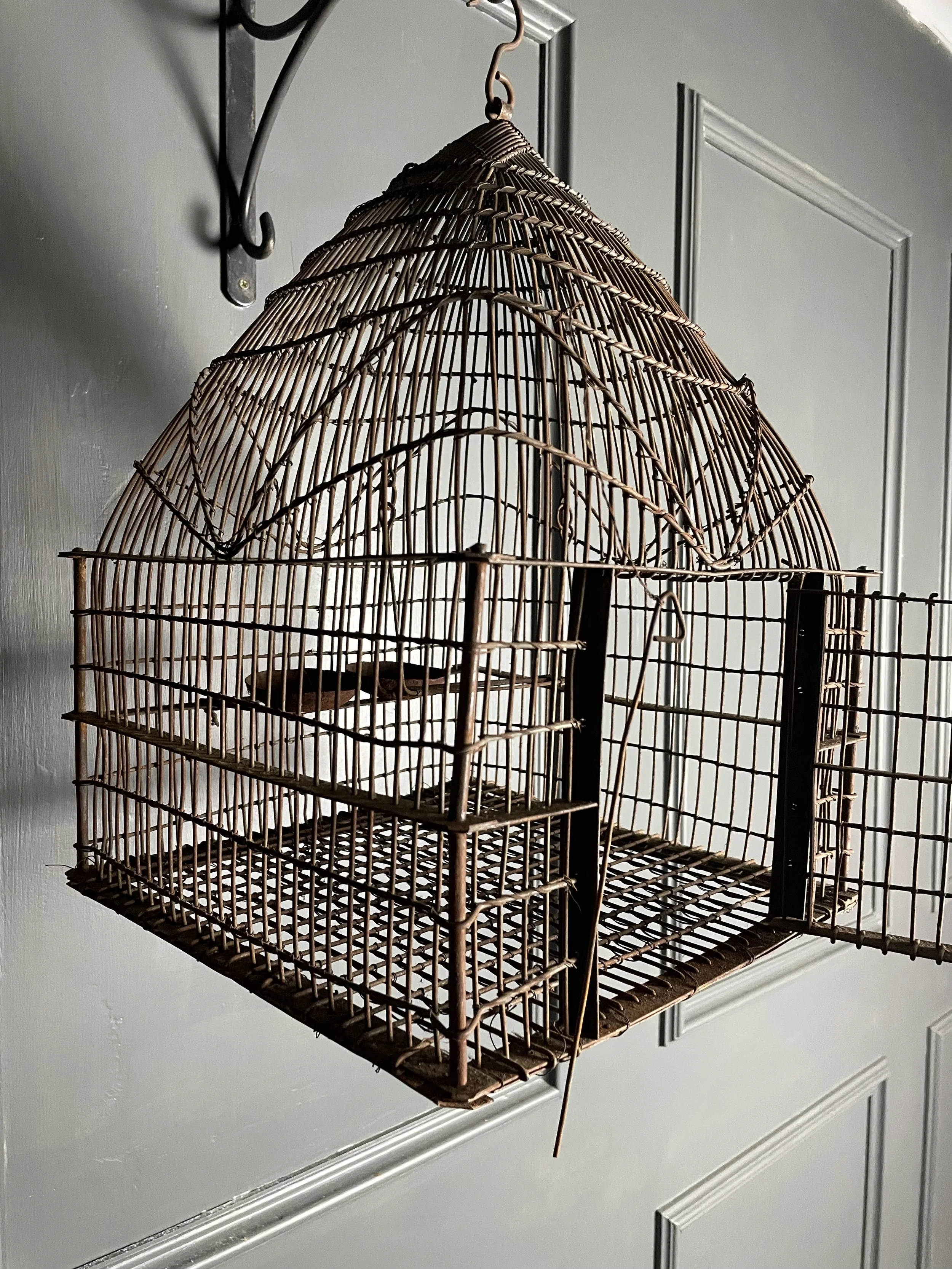 Victorian Ironwork Birdcage