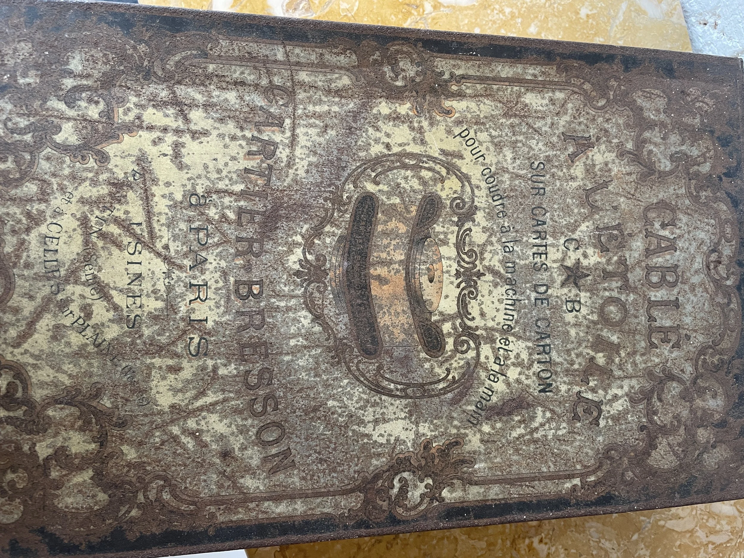 Antique Cartier Bresson Metal Box