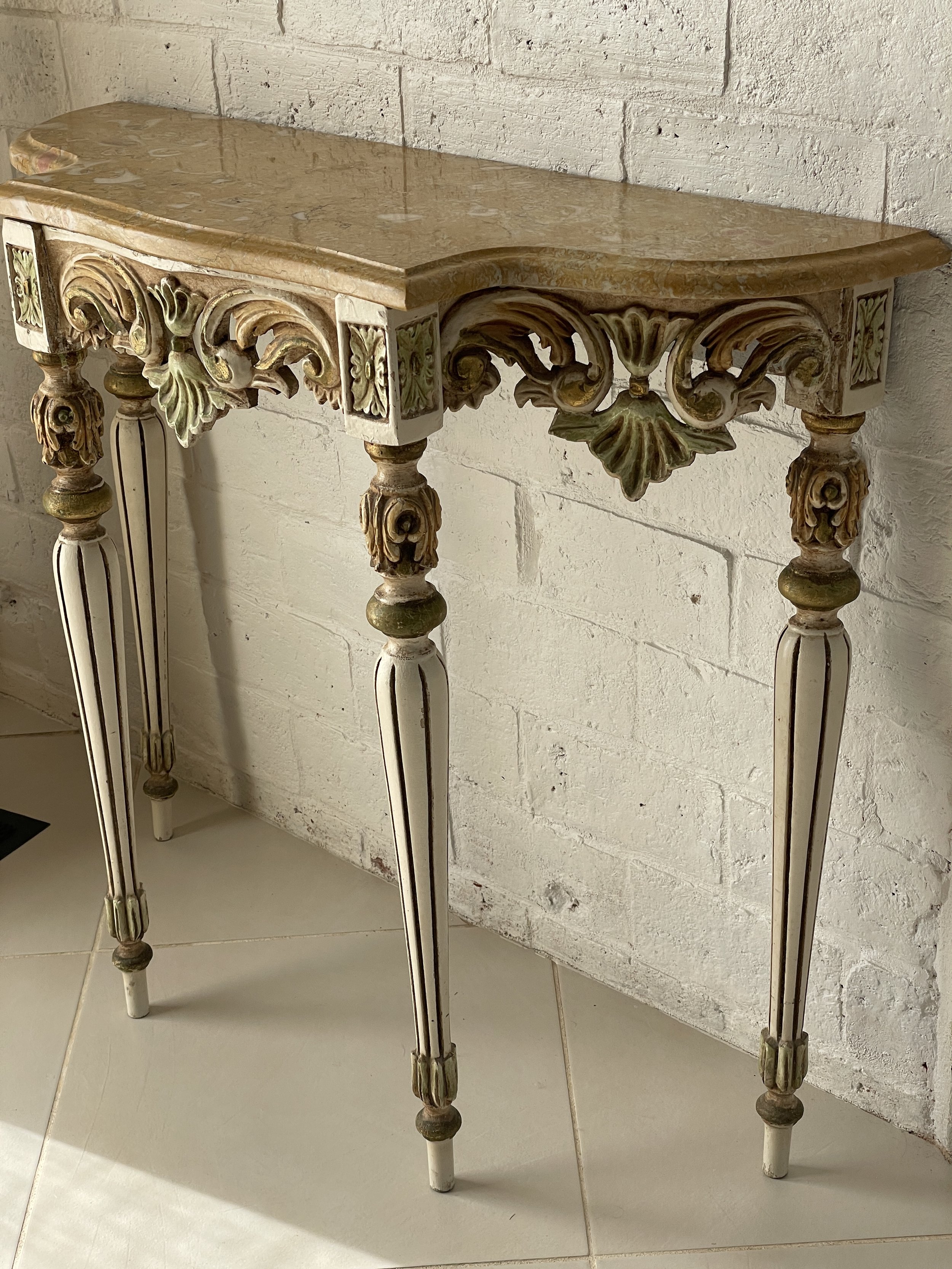 Louis XVI Style Console Table