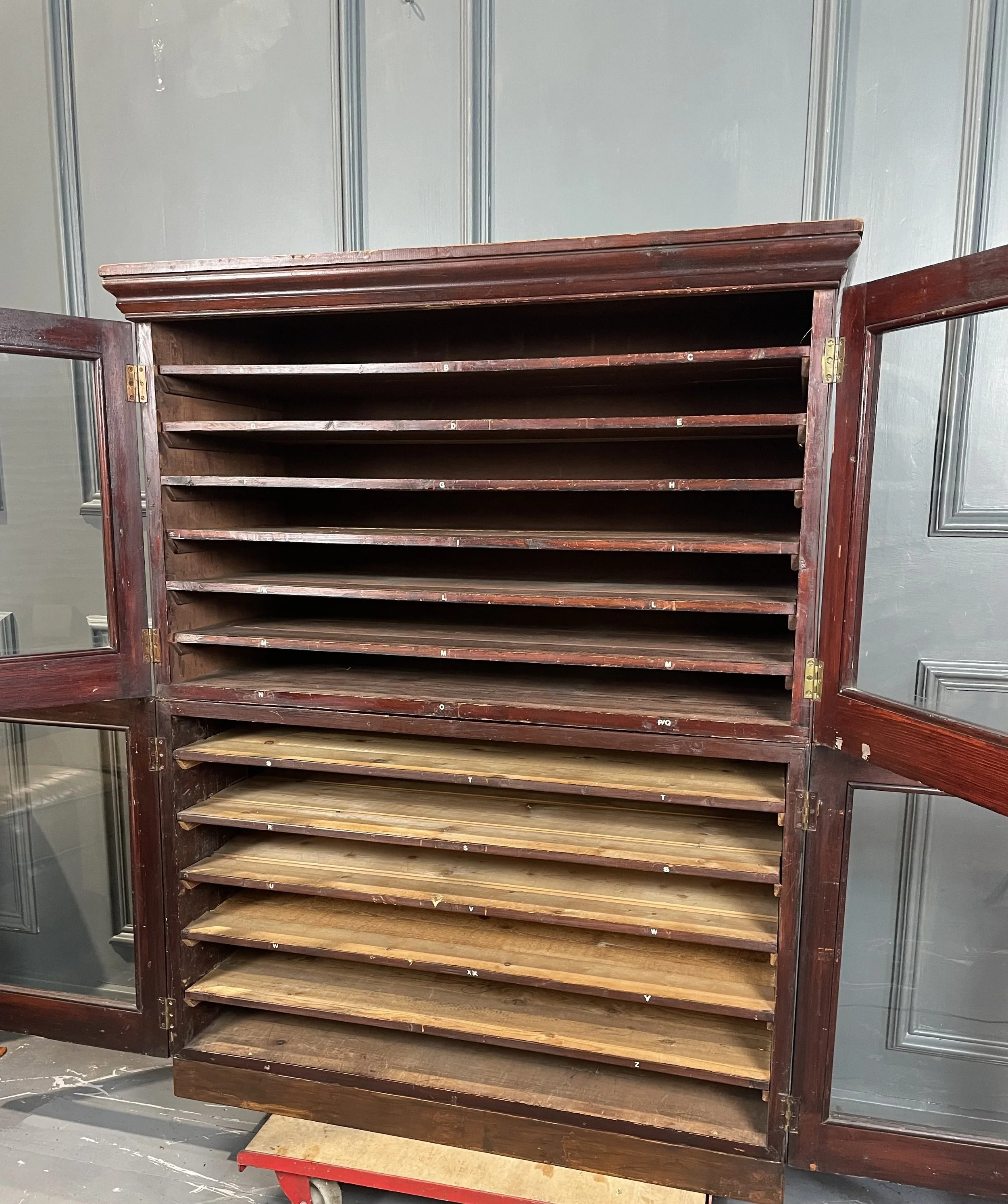 Edwardian Shop Display Cabinet