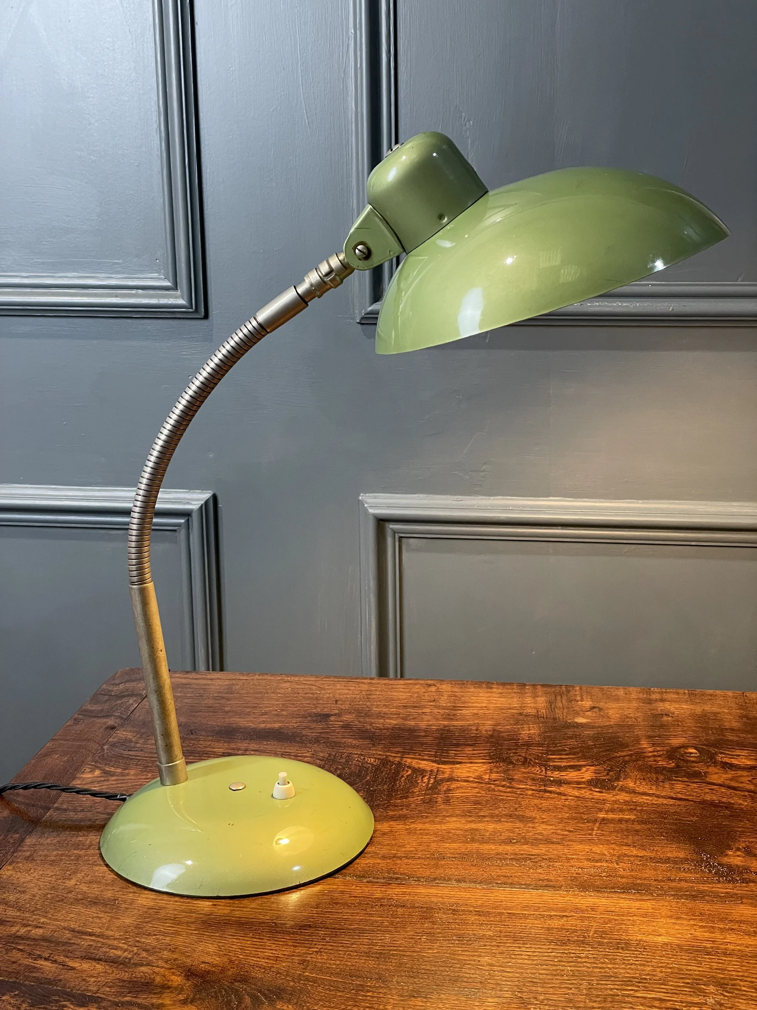 1950s German Desk Lamp by CIS