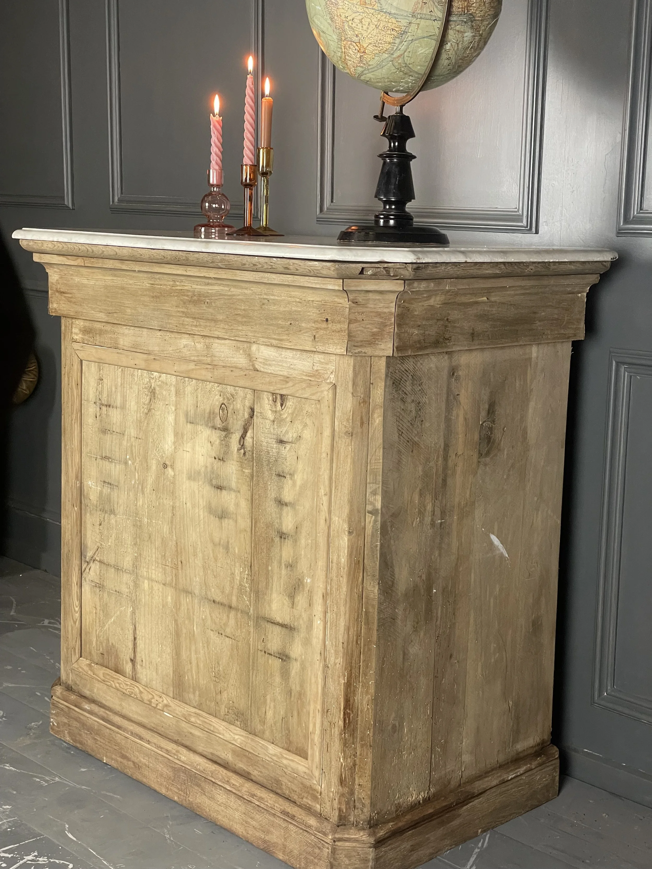 French Oak Shop Counter
