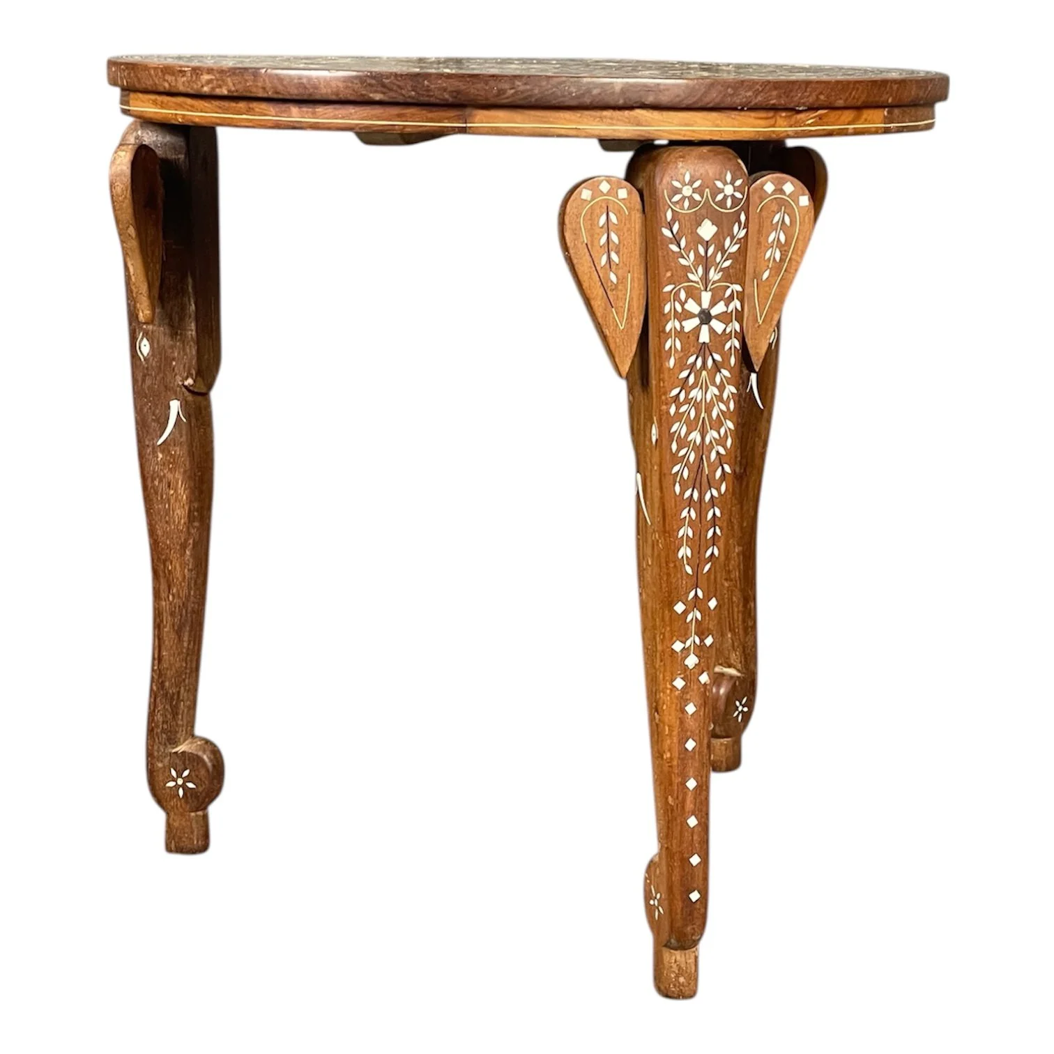 Anglo Indian Taj Mahal Side Table