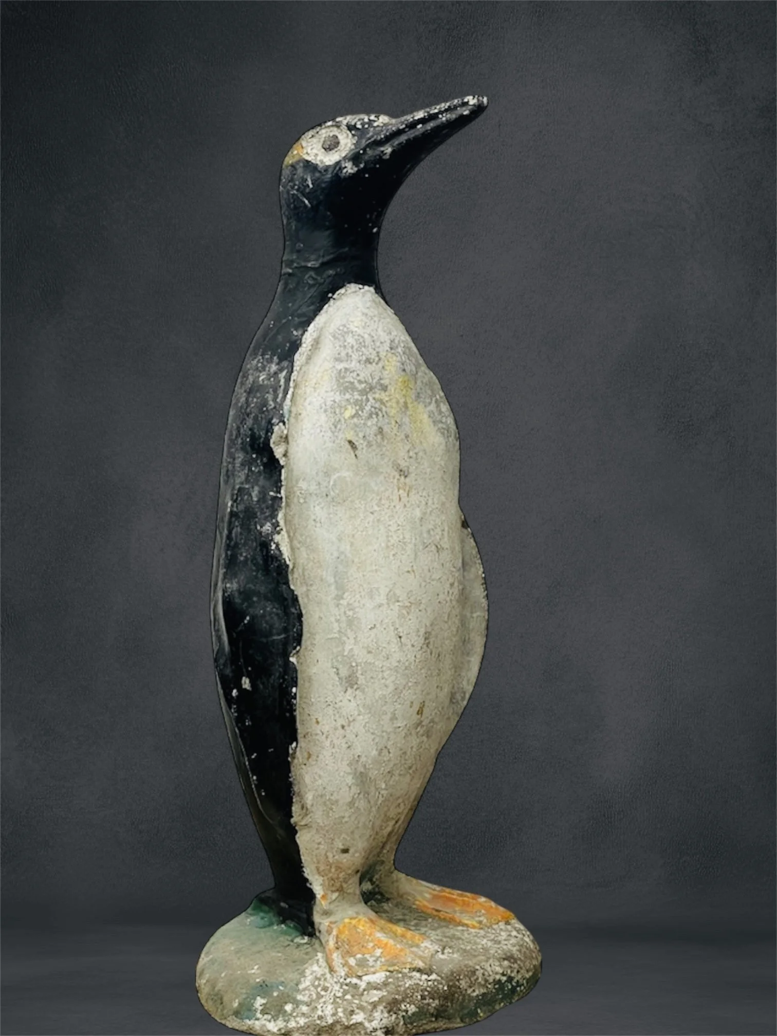 French 1930s Reconstituted Stone Penguin