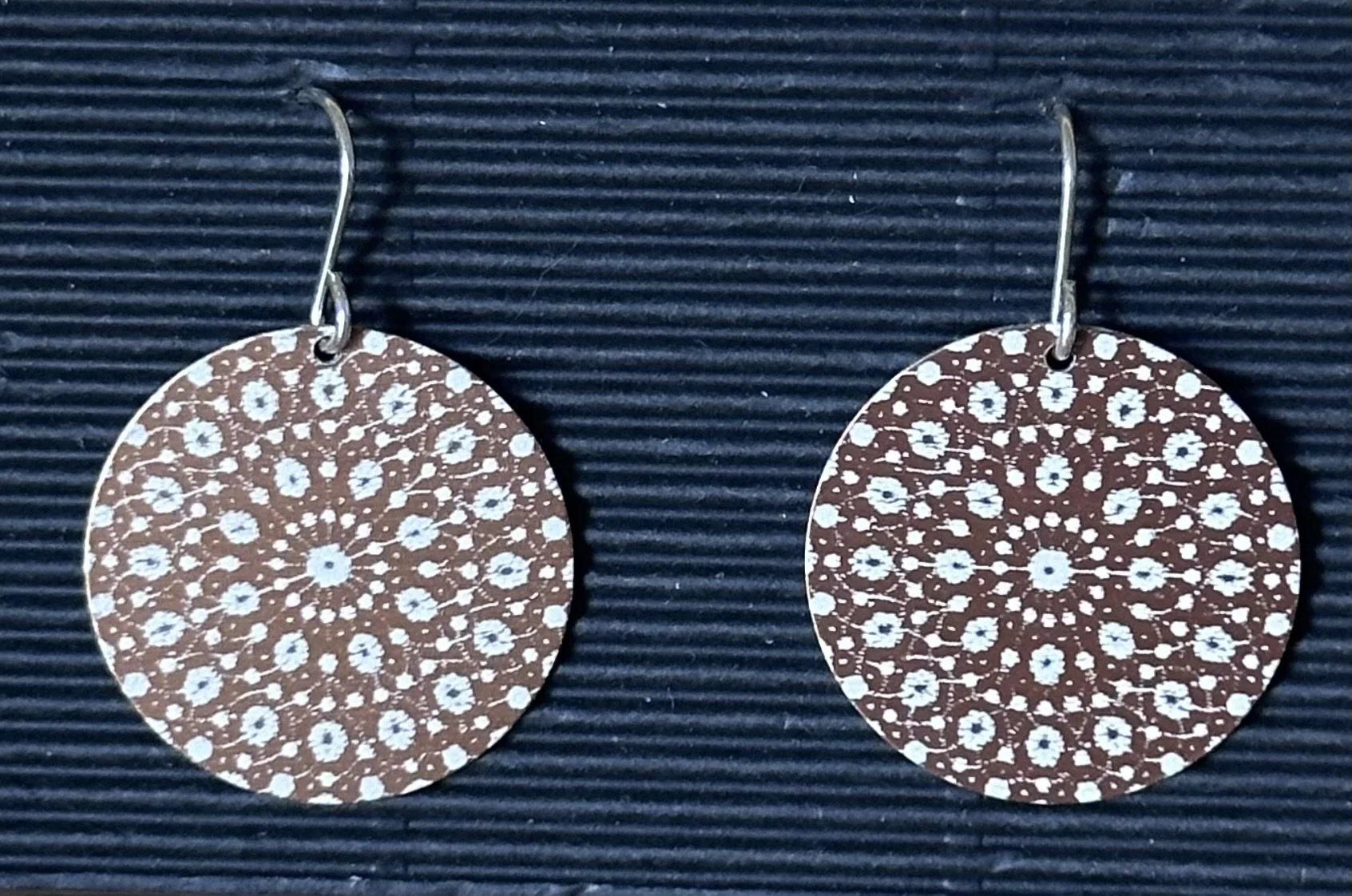 Colourful Disk Earrings