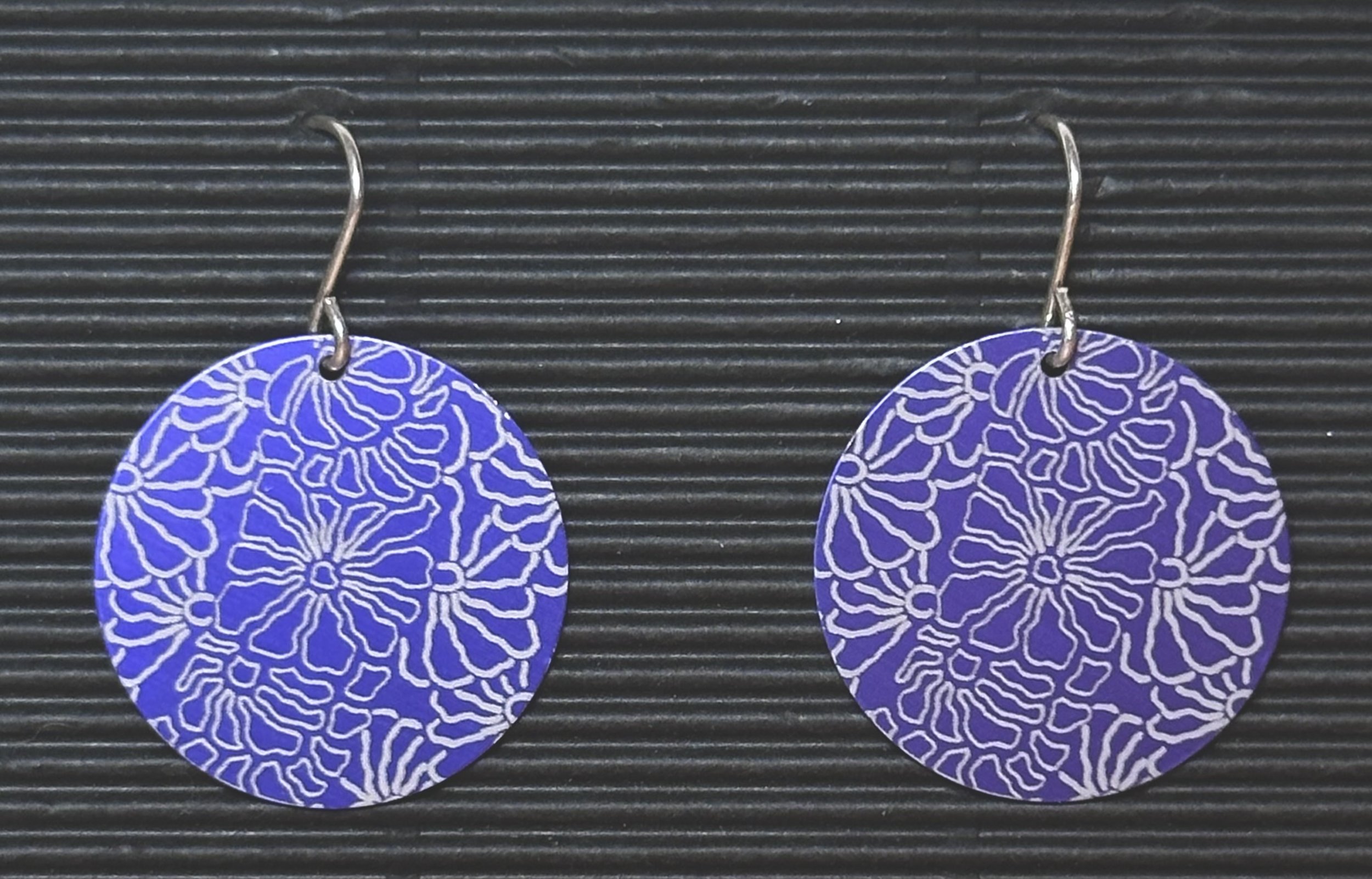 Colourful Disk Earrings