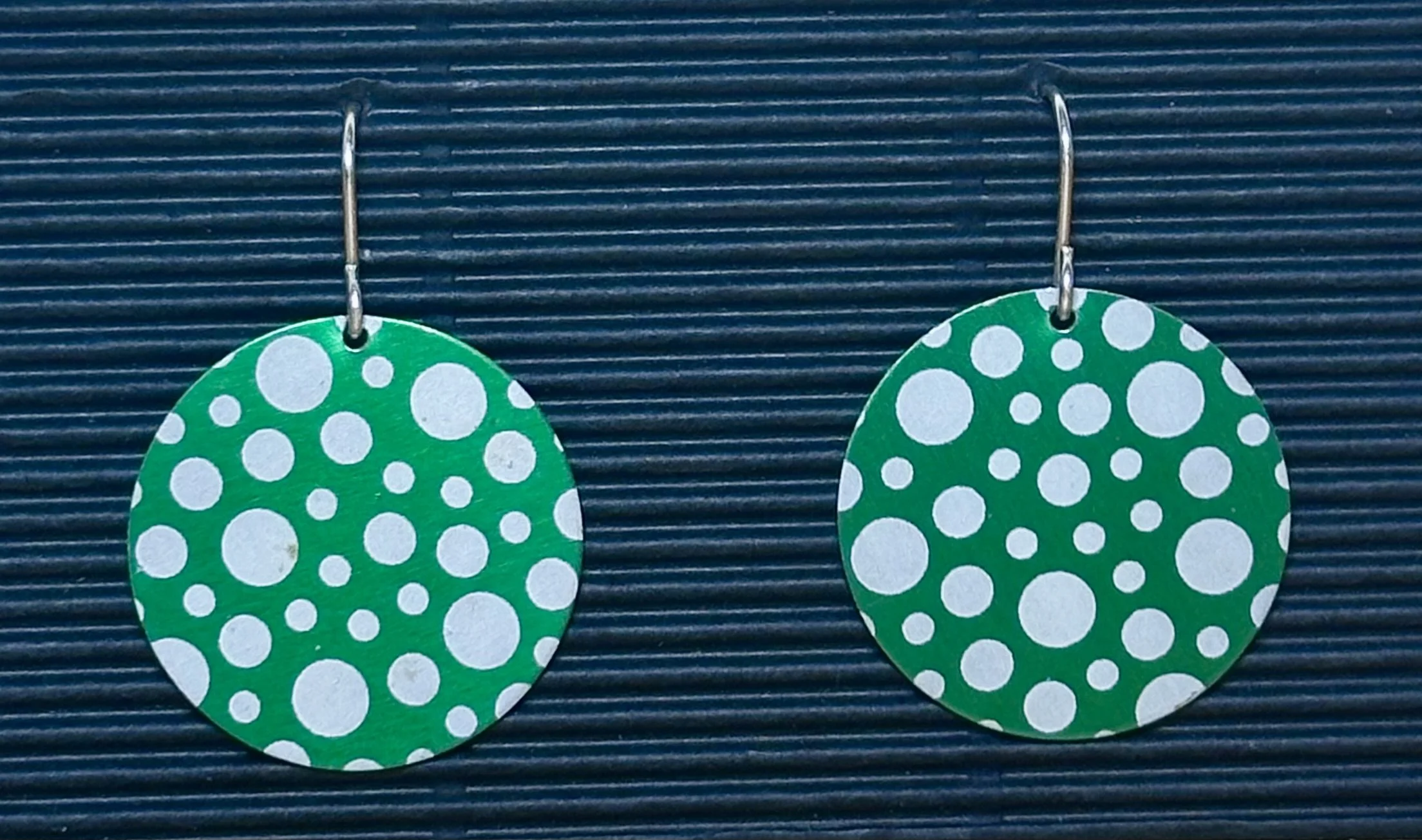 Colourful Disk Earrings
