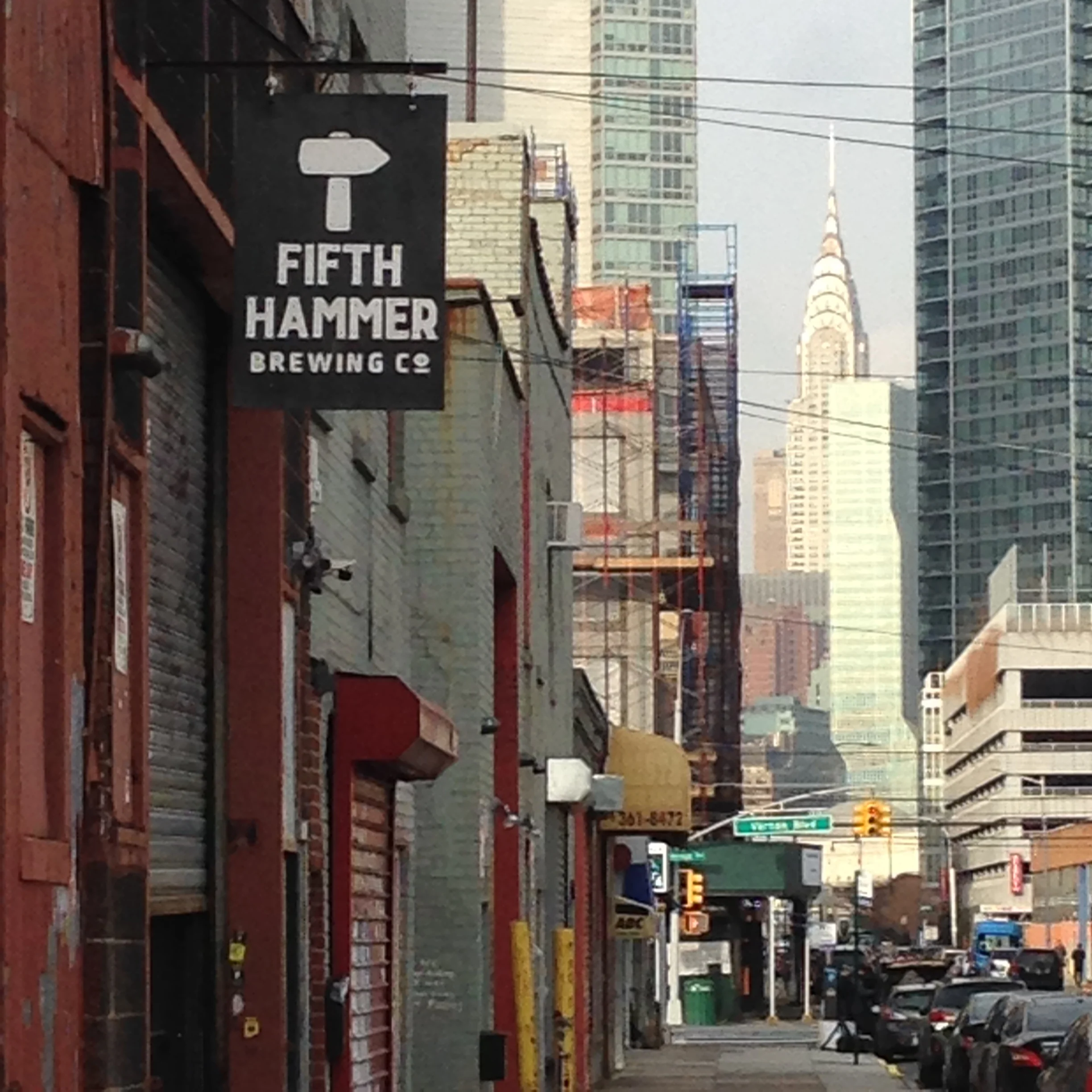The competition was held at Fifth Hammer in Long Island City.