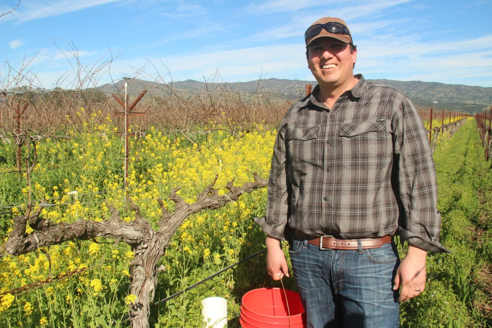 Brendan Brambila, &nbsp;Director of Viticulture at Trefethen