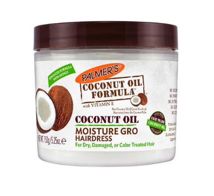 TRICK TWO: Coconut oil helps to coat the hair before a swim so that chlorine doesn’t come into contact with it.