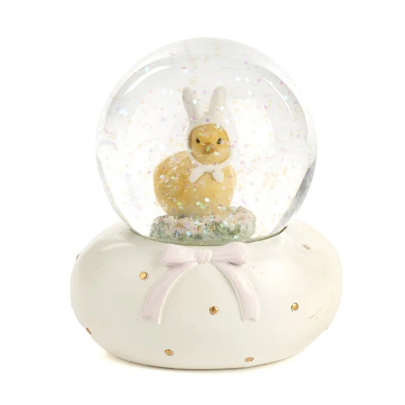 Goodwill | EASTER DECORATION "Chick w/bunny ears snow globe"