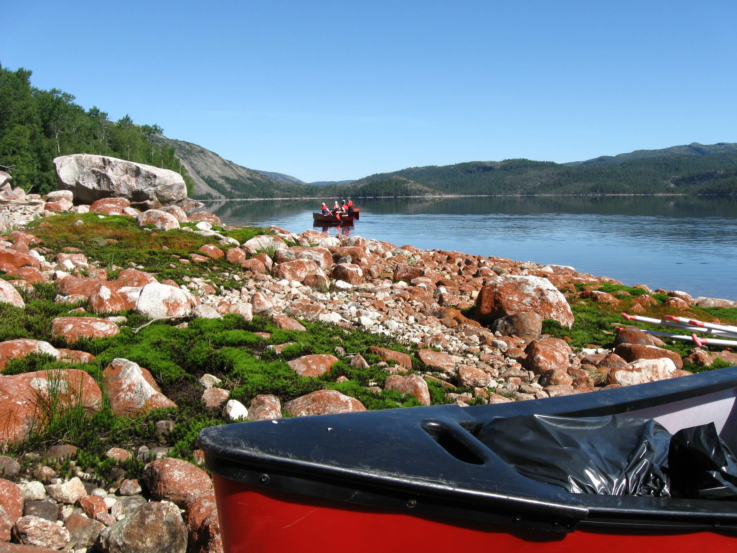 ….Padling på Bortelid..Paddling in Bortelid….