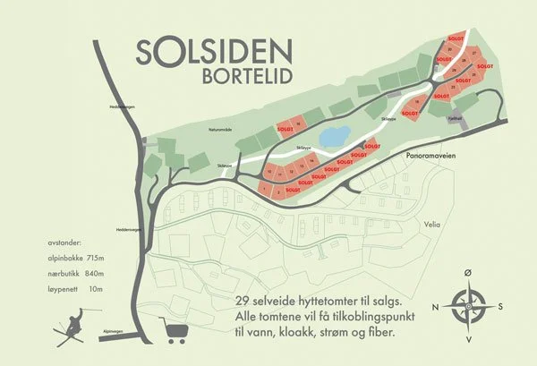 Sentrumsnære tomter på Solsiden, Bortelid
