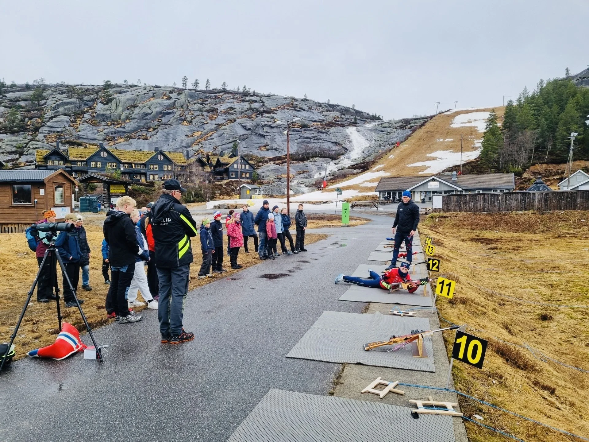 Prøv deg som skiskytter!